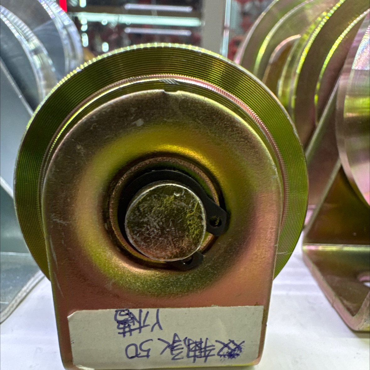 双轴承50，可定制槽型，其他型号定制40mm-120mm