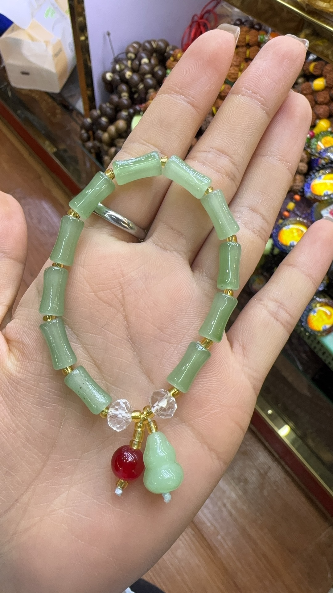 Brazalete de cristal para manos