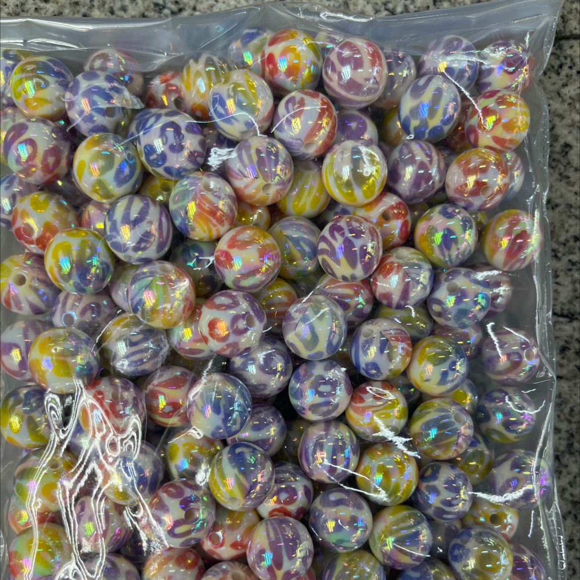 Direct sales, wholesale and retail of Iridescent Meteor dual-color gradient candies from the manufacturer Specification image