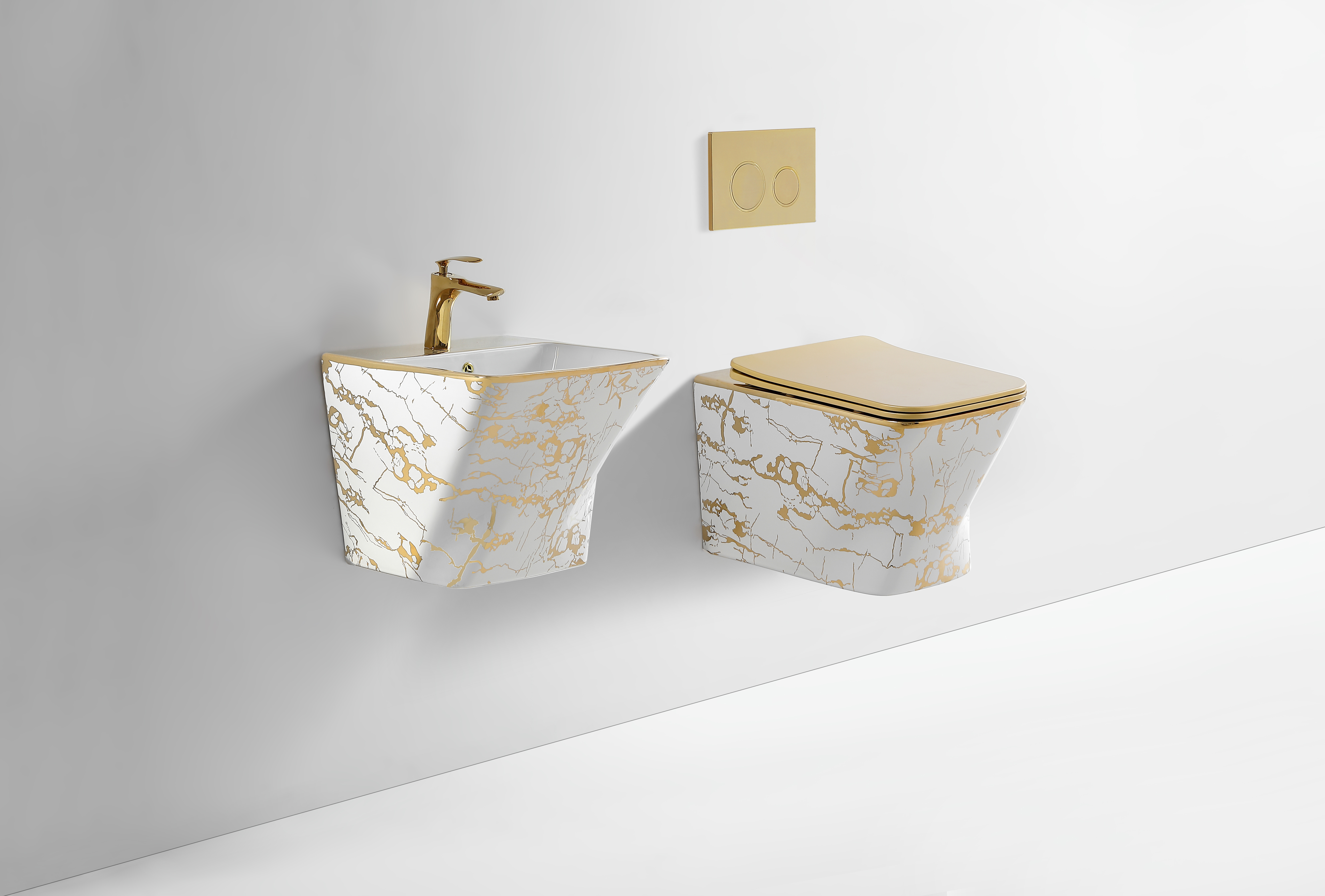 高档建材卫浴洗手盆漱台 现代简约设计 耐用易清洁 家用卫生间必备品详情图4