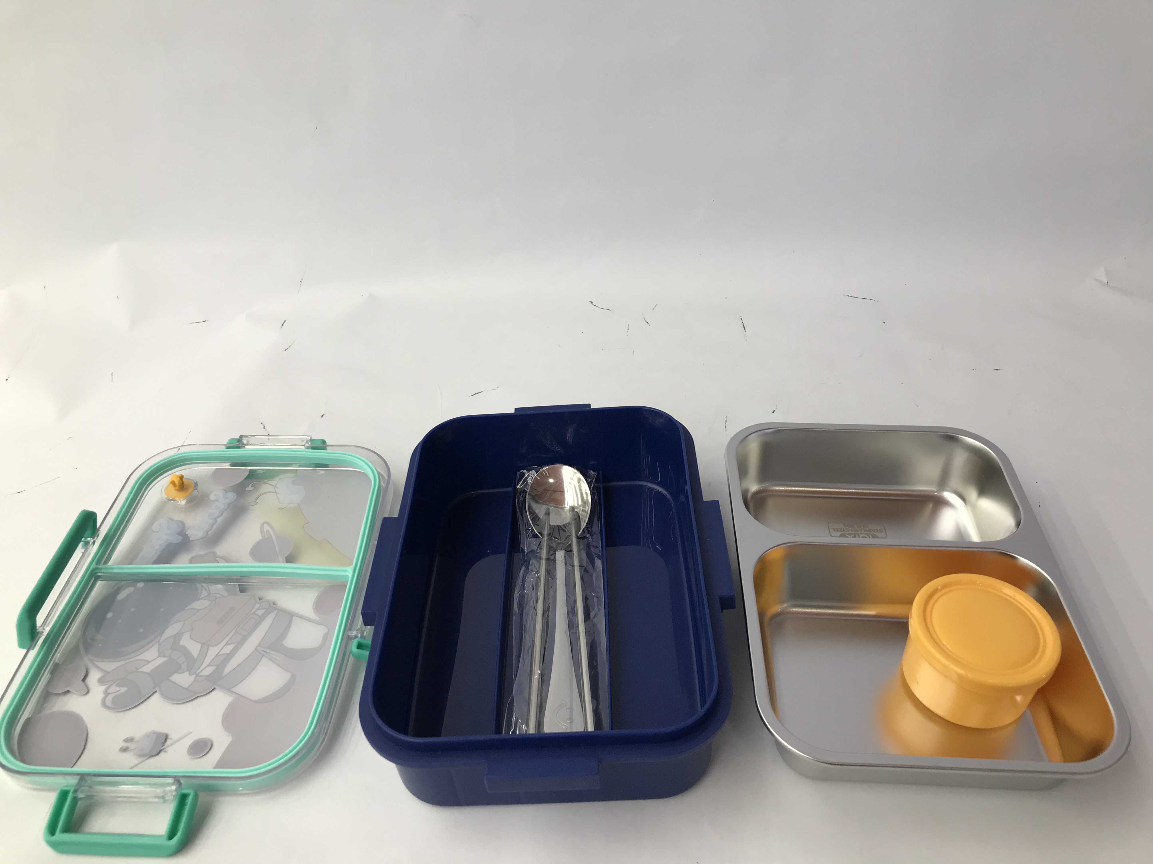 便当盒保温饭盒不锈钢材质 保温饭餐盒便携式 食品级材料健康安全可微波加热详情图2