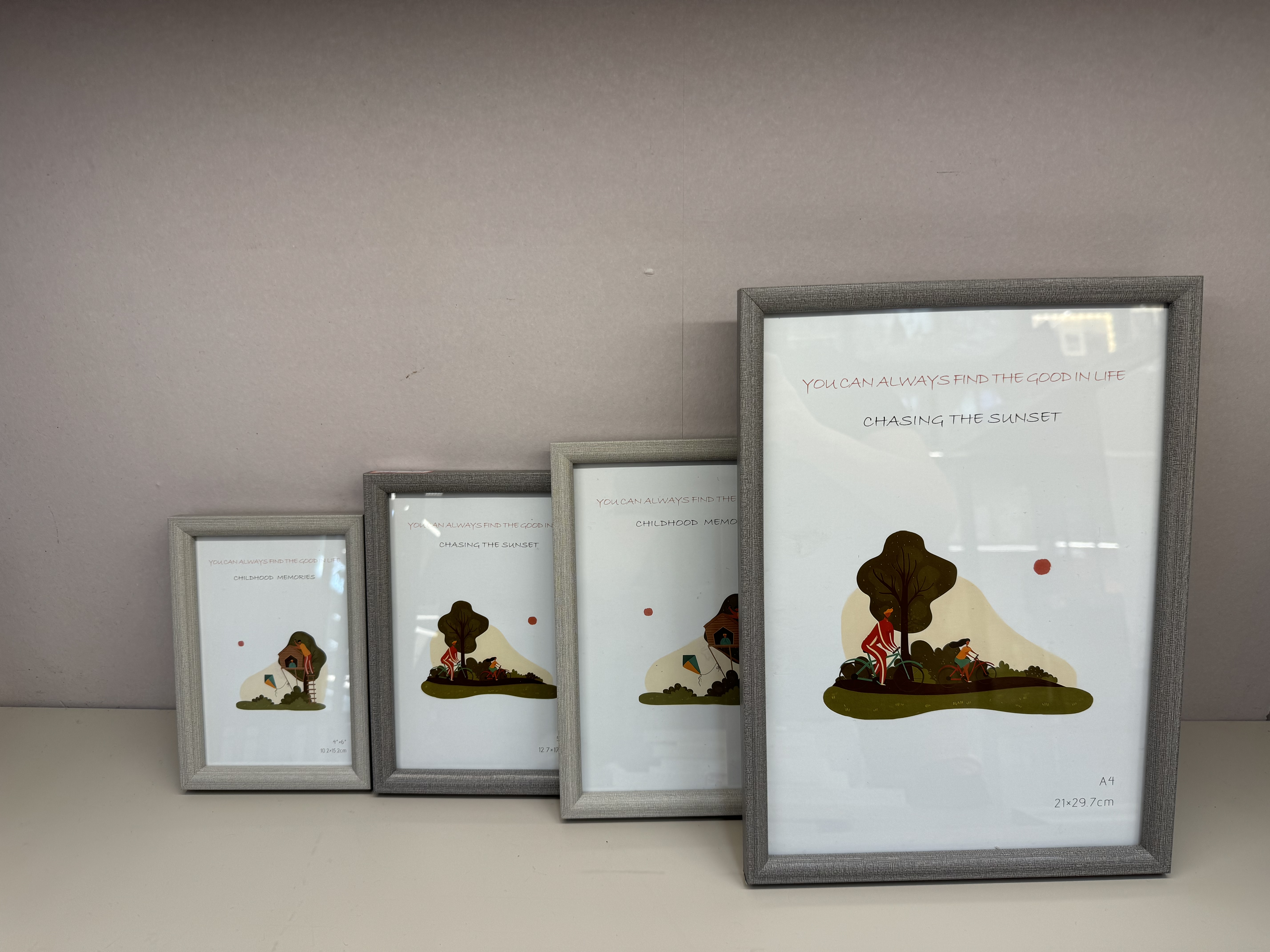 简约密码度相框