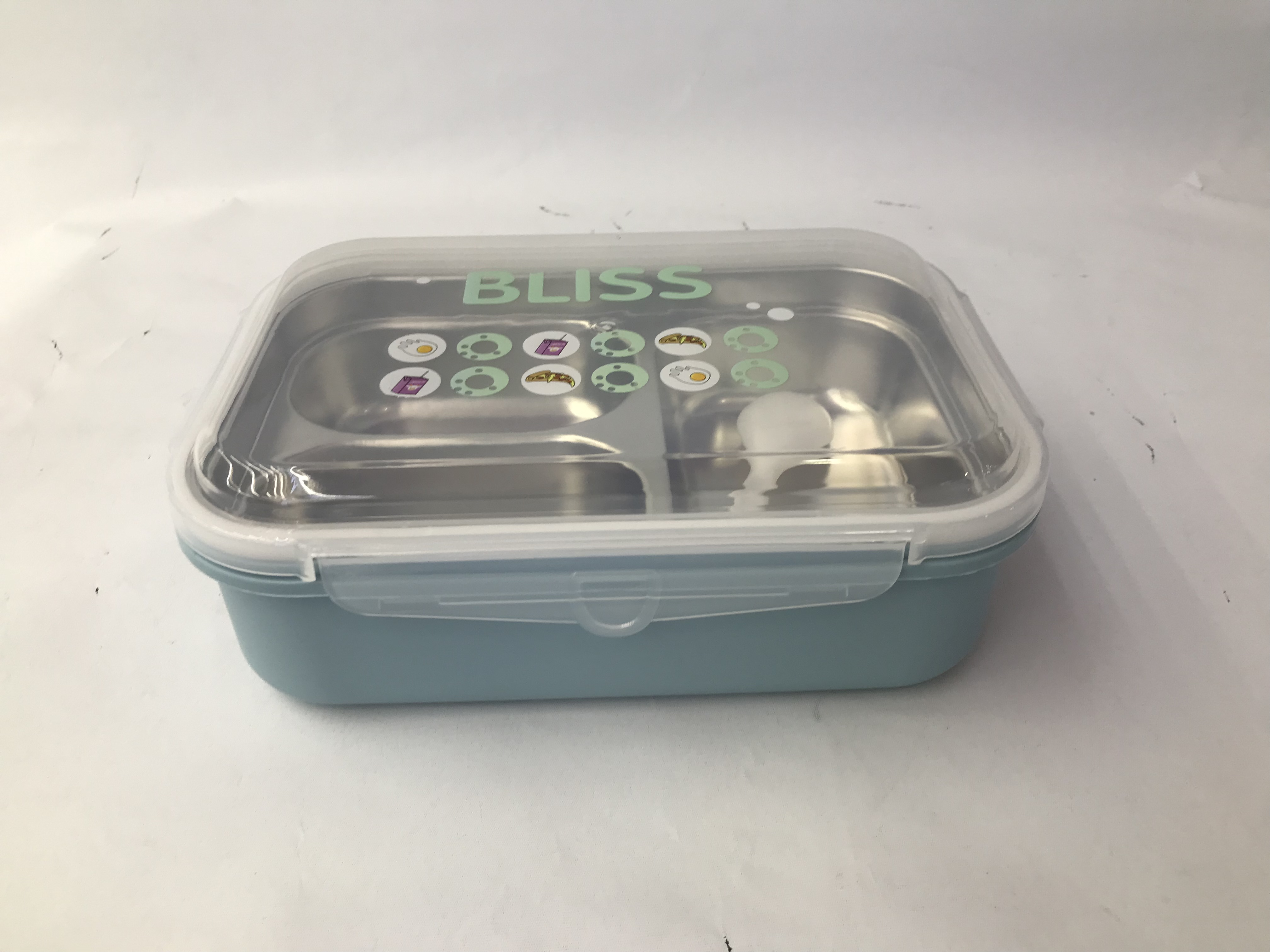 不锈钢保温饭盒 便当盒 饭餐盒 环保耐用 饭盒 保温效果好 方便携带 适合学生上班族产品图