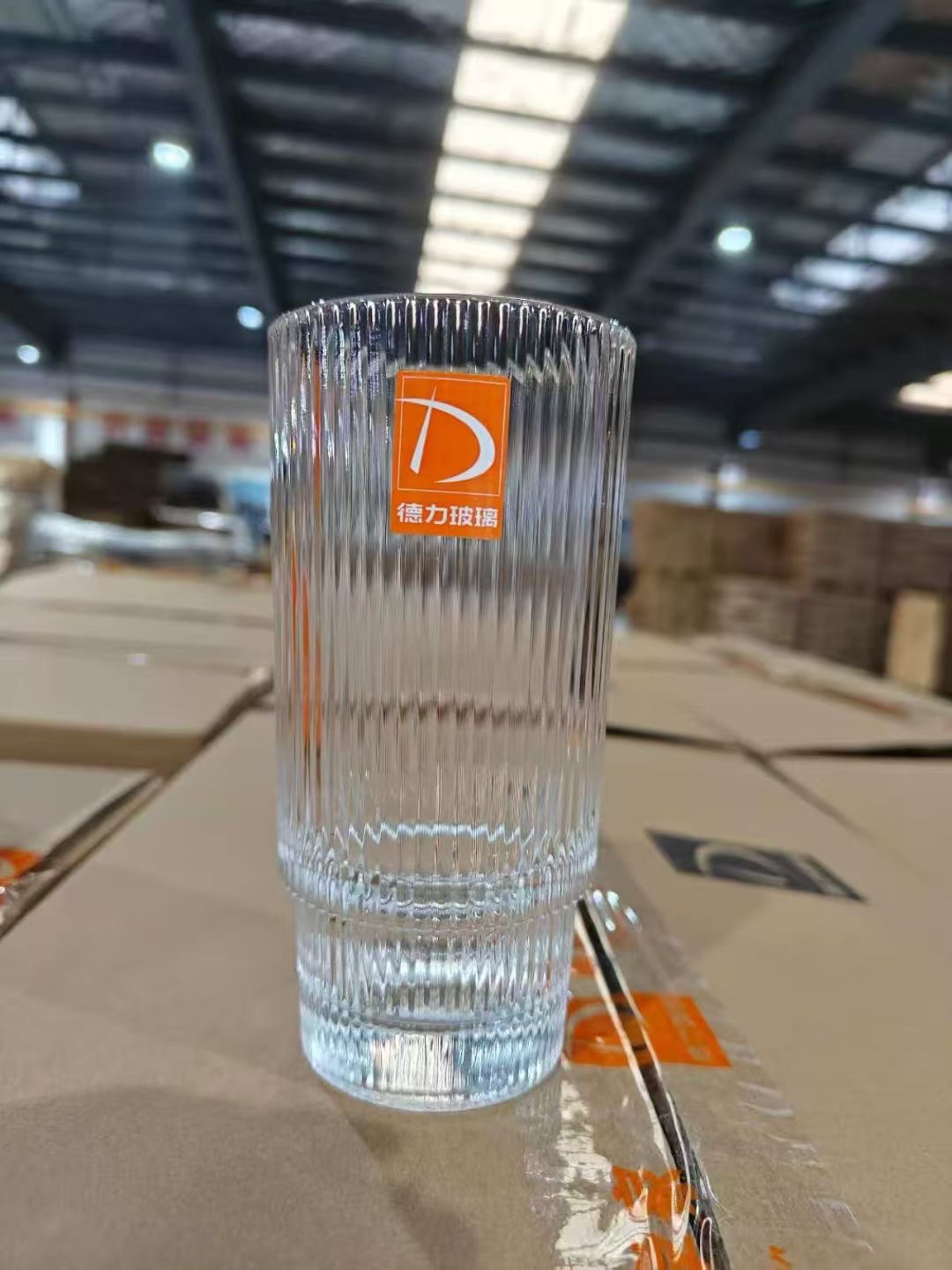 徳力泡茶杯高脚玻璃杯 威士忌杯保温杯 精致透明玻璃杯 饮品水杯茶杯家用产品图