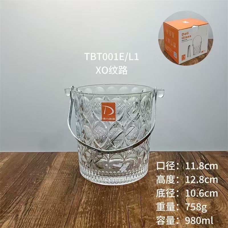 造型不锈钢冰桶 高级酒店酒吧专用冰桶 高品质耐用冰桶白底实物图