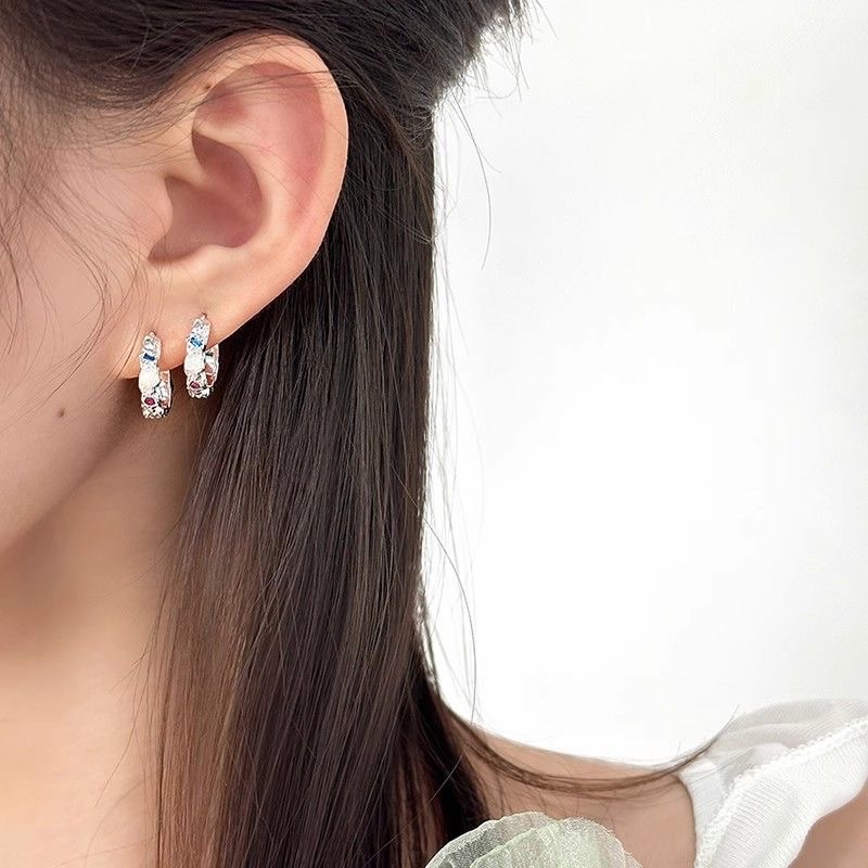 925 Silver ear rings, fashionable and elegant for women, anti-allergy ear buckles, new Korean version earrings, 448 accessories, earrings, earrings, stud accessories detail image 4