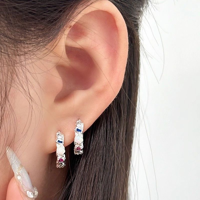 925 Silver ear rings, fashionable and elegant for women, anti-allergy ear buckles, new Korean version earrings, 448 accessories, earrings, earrings, stud accessories detail image 8