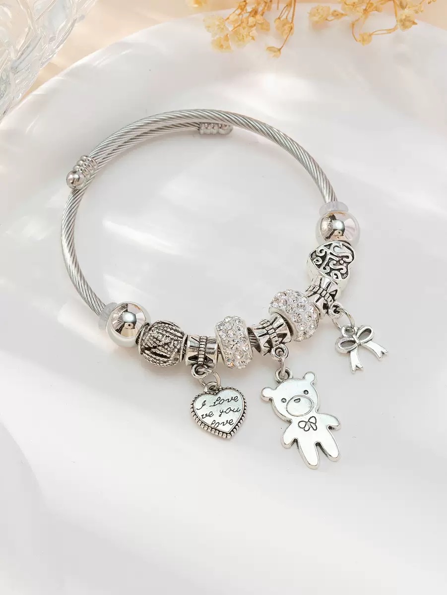 手串饰品 精致手链 不锈钢 时尚女士首饰 独特设计耐磨耐用