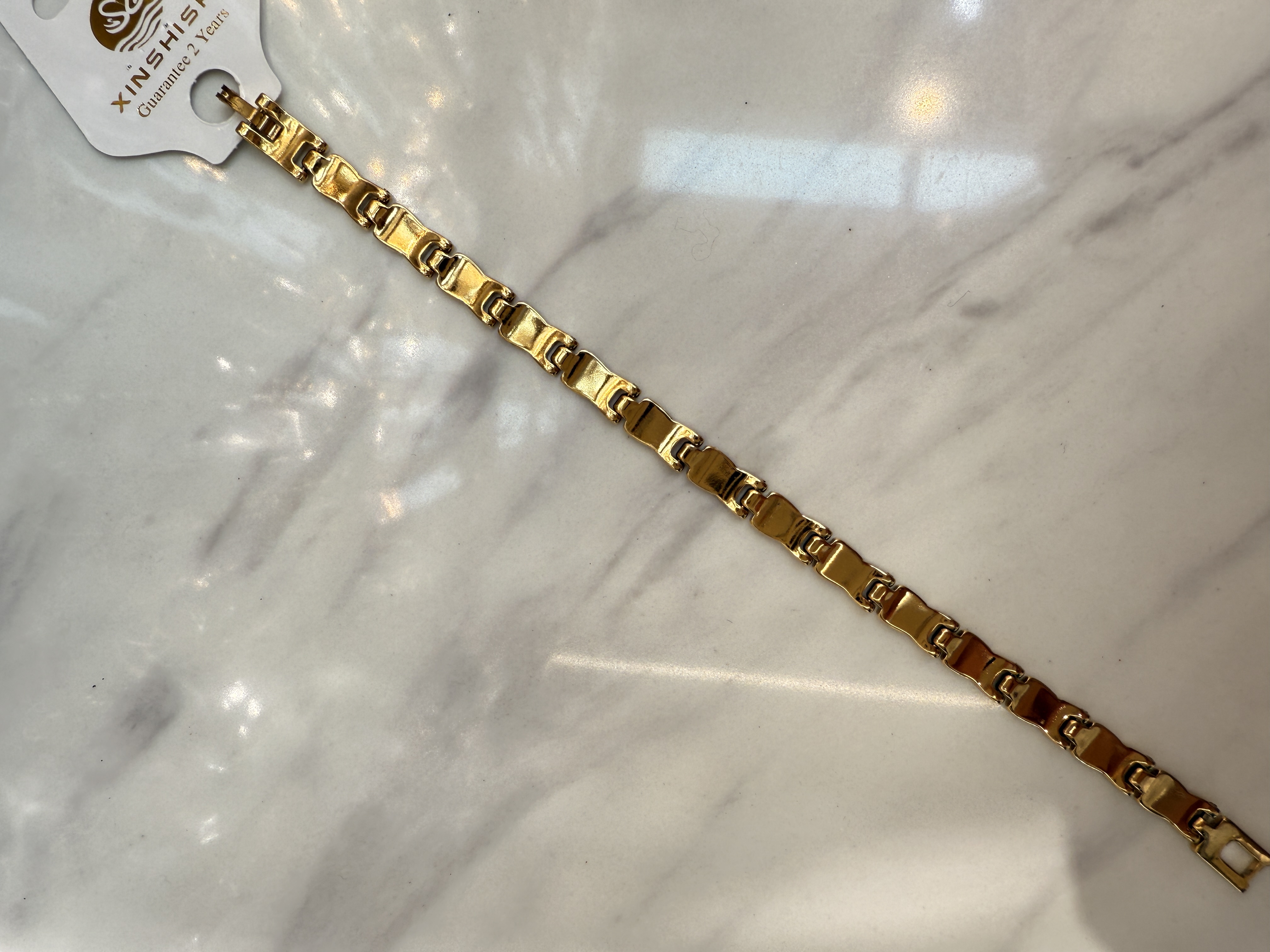 金色手串饰品 不锈钢手链 时尚潮流女士手链 高档镀金饰品 精致手链礼物详情图7