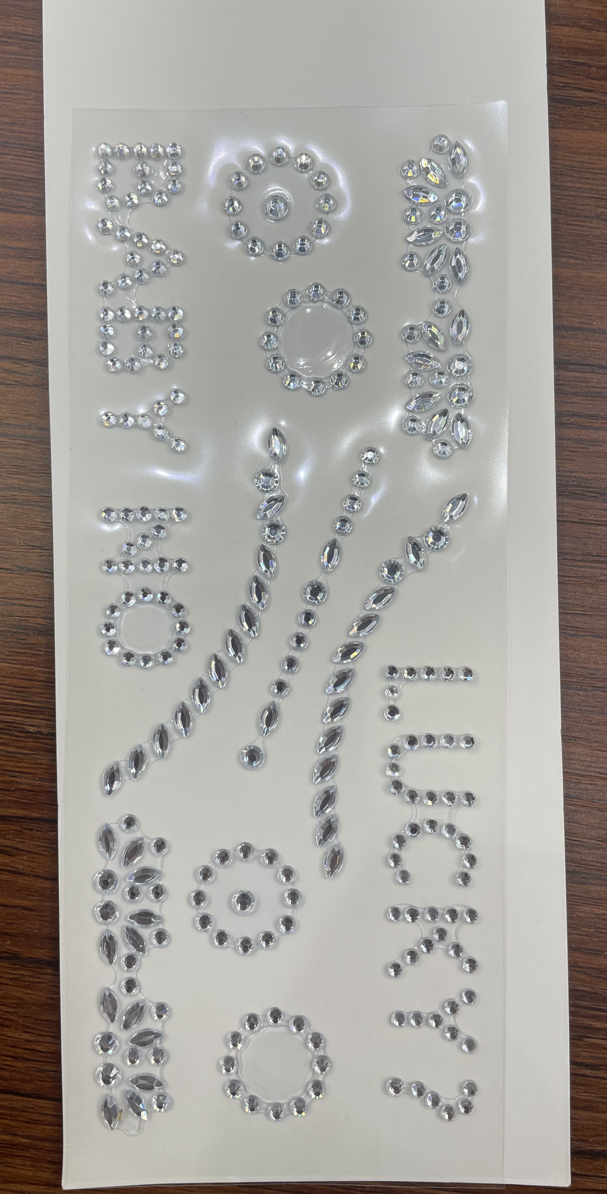 时尚饰品 压克力 个性 DIY 胸贴产品图