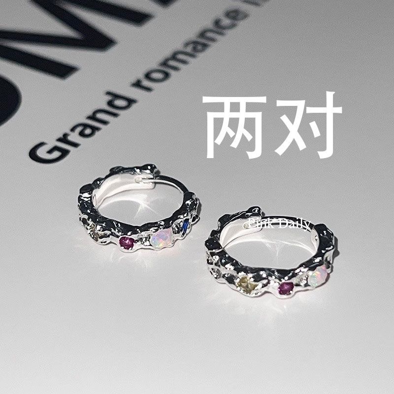 925 Silver ear rings, fashionable and elegant for women, anti-allergy ear buckles, new Korean version earrings, 448 accessories, earrings, earrings, stud accessories detail image 7