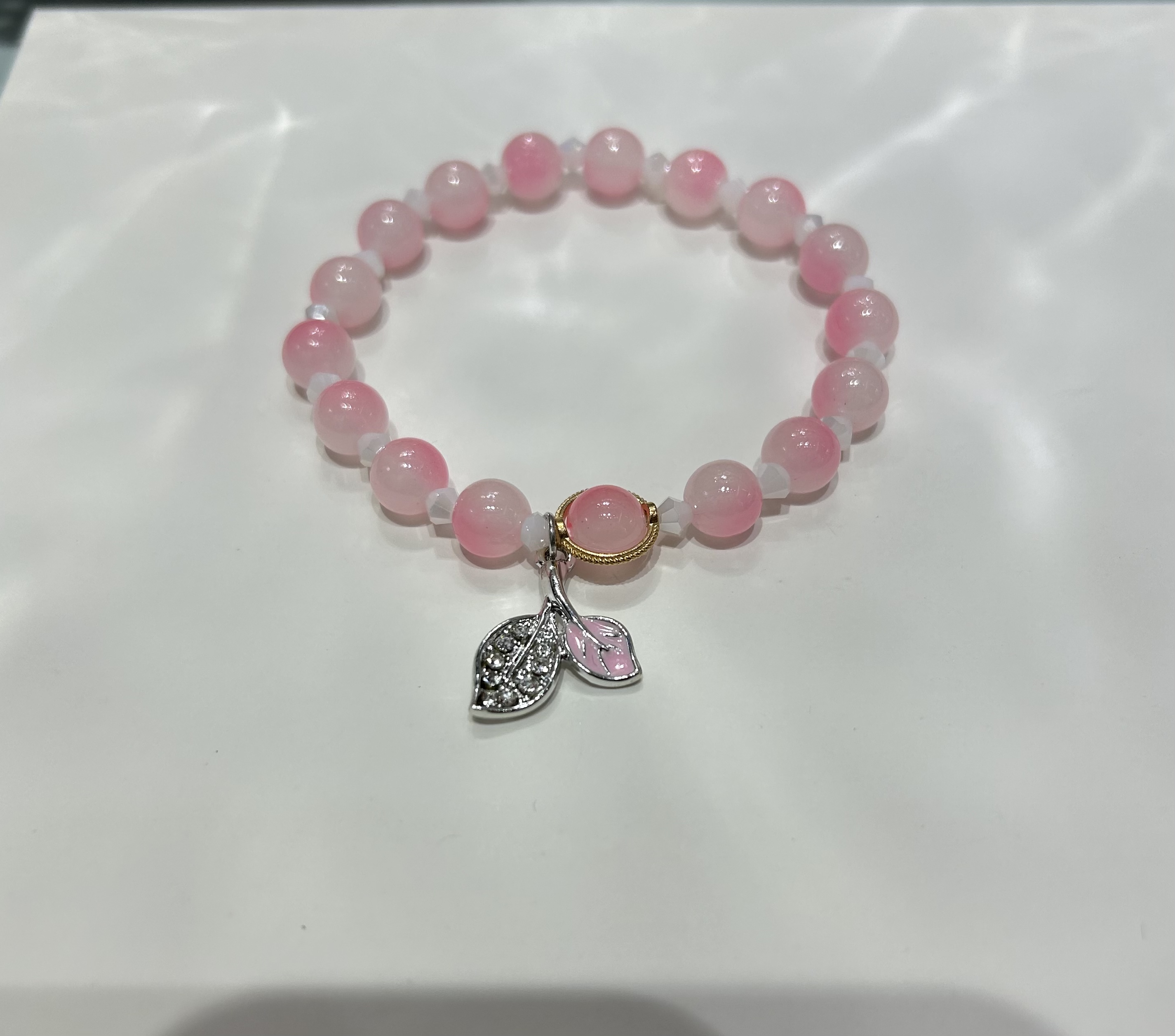 水晶手串饰品 时尚女士手链 精致水晶饰品 优雅手链装饰品