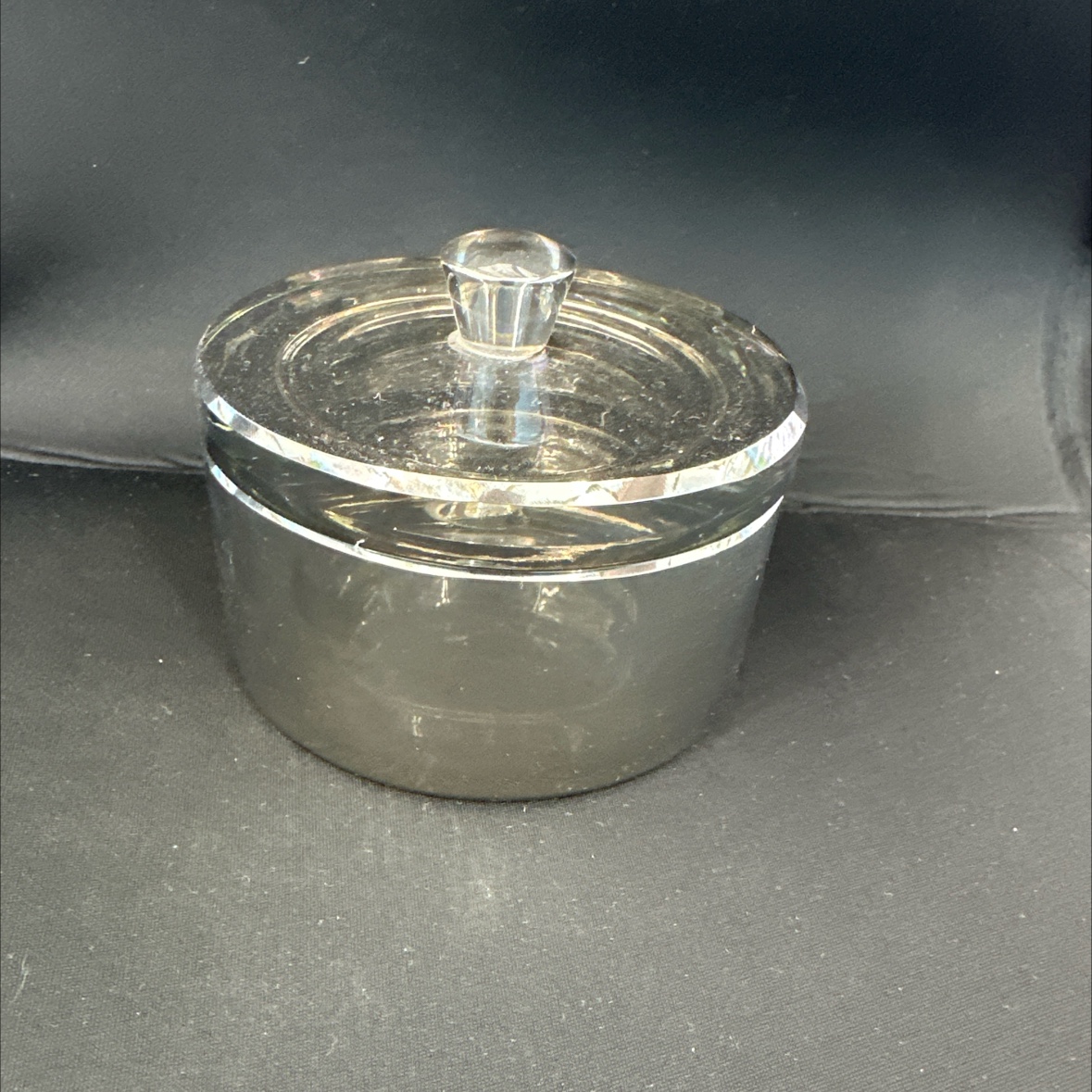 水晶工艺品 可以实用园手饰盒