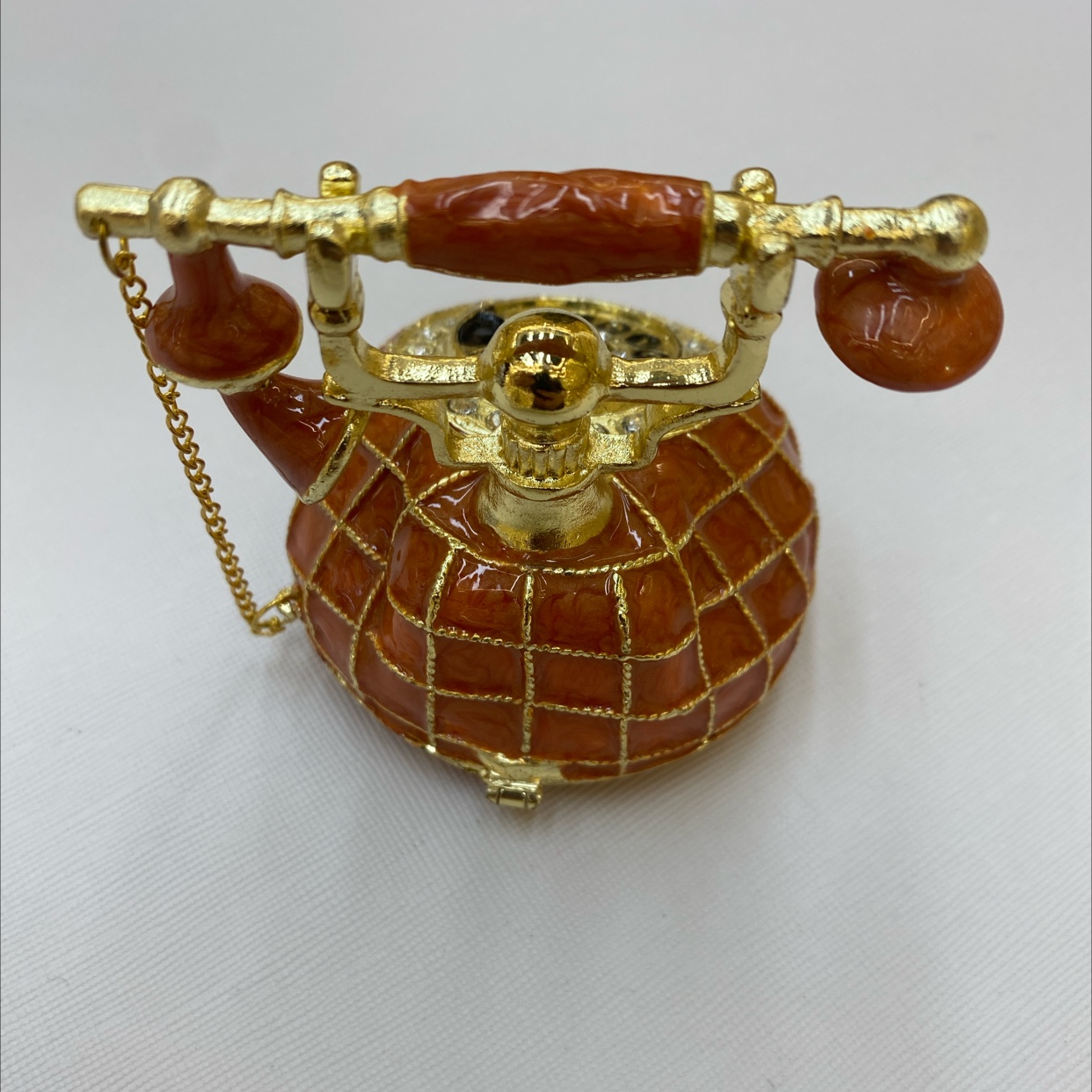 妇女推荐伴手礼 商务礼品精选 中学生礼物热销 高端礼品套装优选，金属电话机家居装饰，装饰工艺品商务礼品礼品伴手礼详情图4