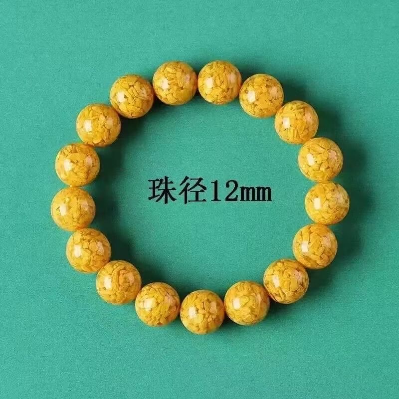 手链/水晶手串/木头十字架手链/饰品/编织手链白底实物图