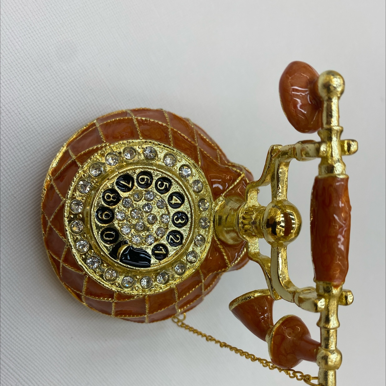 妇女推荐伴手礼 商务礼品精选 中学生礼物热销 高端礼品套装优选，金属电话机家居装饰，装饰工艺品商务礼品礼品伴手礼详情图1