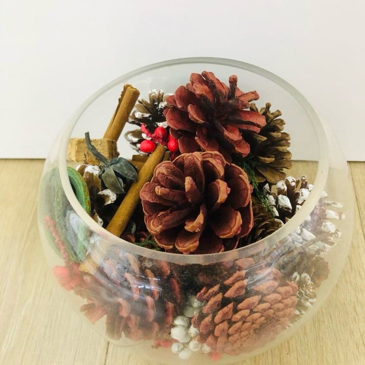 香薰干花，圣诞松果，天然干花干果详情图2