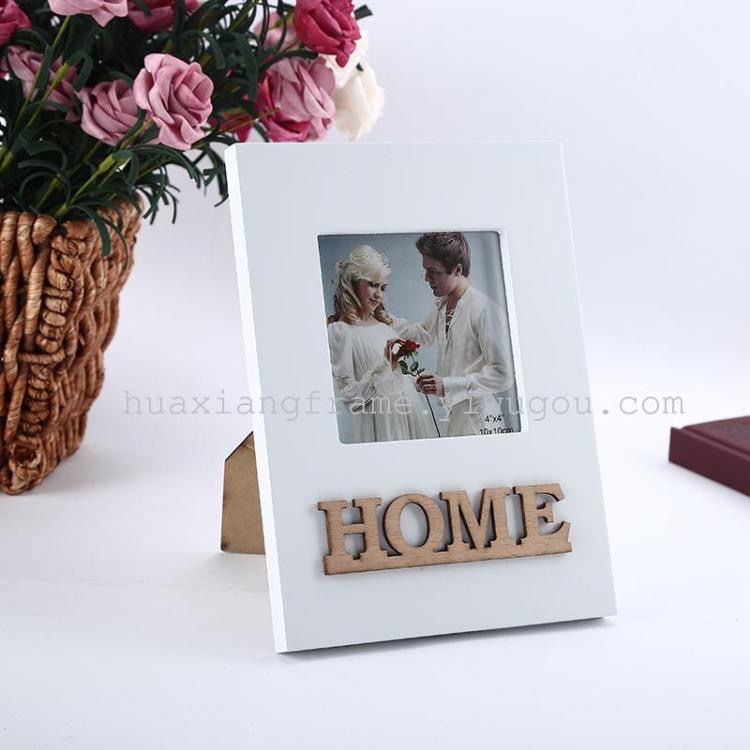 复古欧式MDF相框 创意桌面摆台 LOVE、HOME创意相框摆台相框详情图3