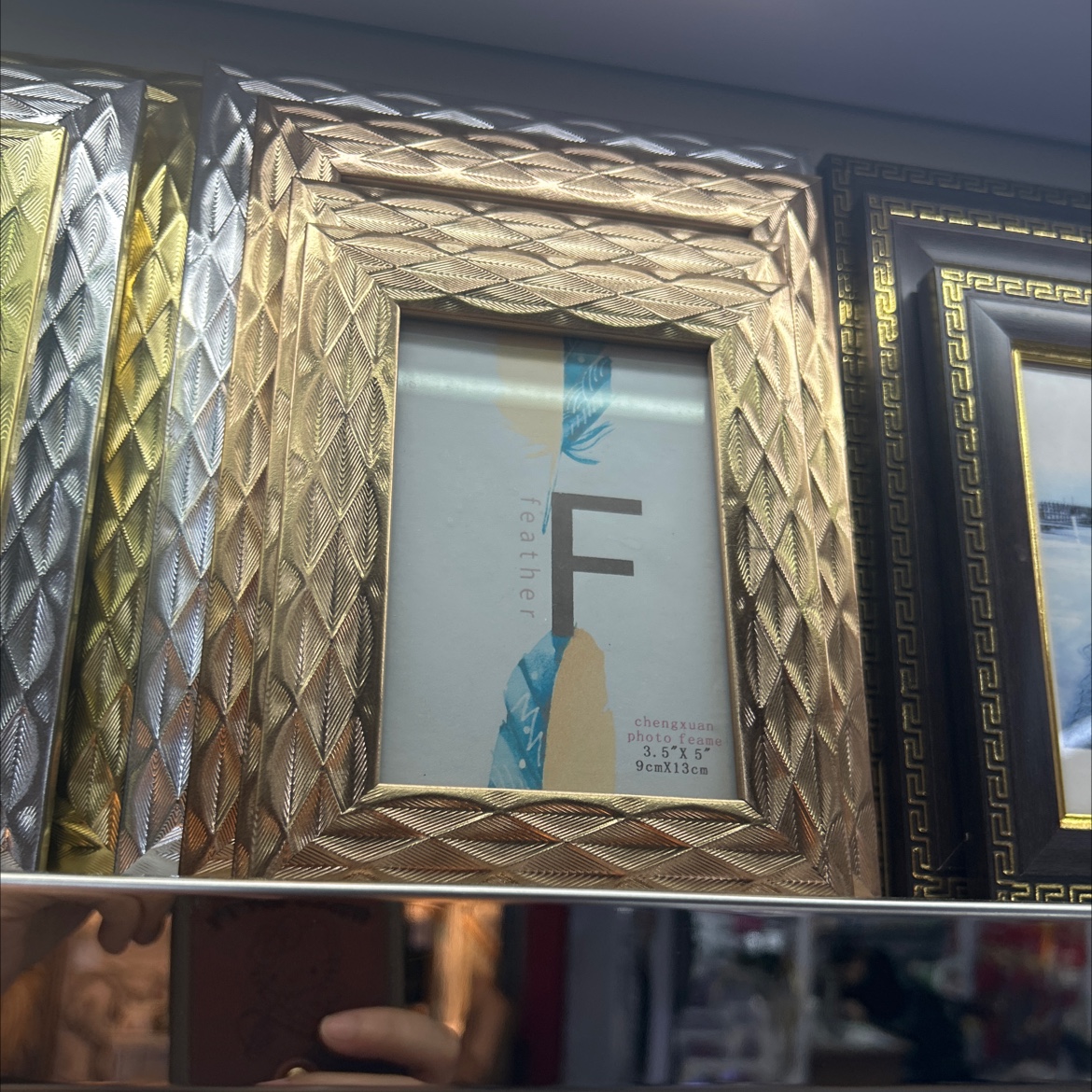 金属蝴蝶标本画框 高档装饰相框像框 个性创意照片墙挂件 家居壁挂艺术品详情图4