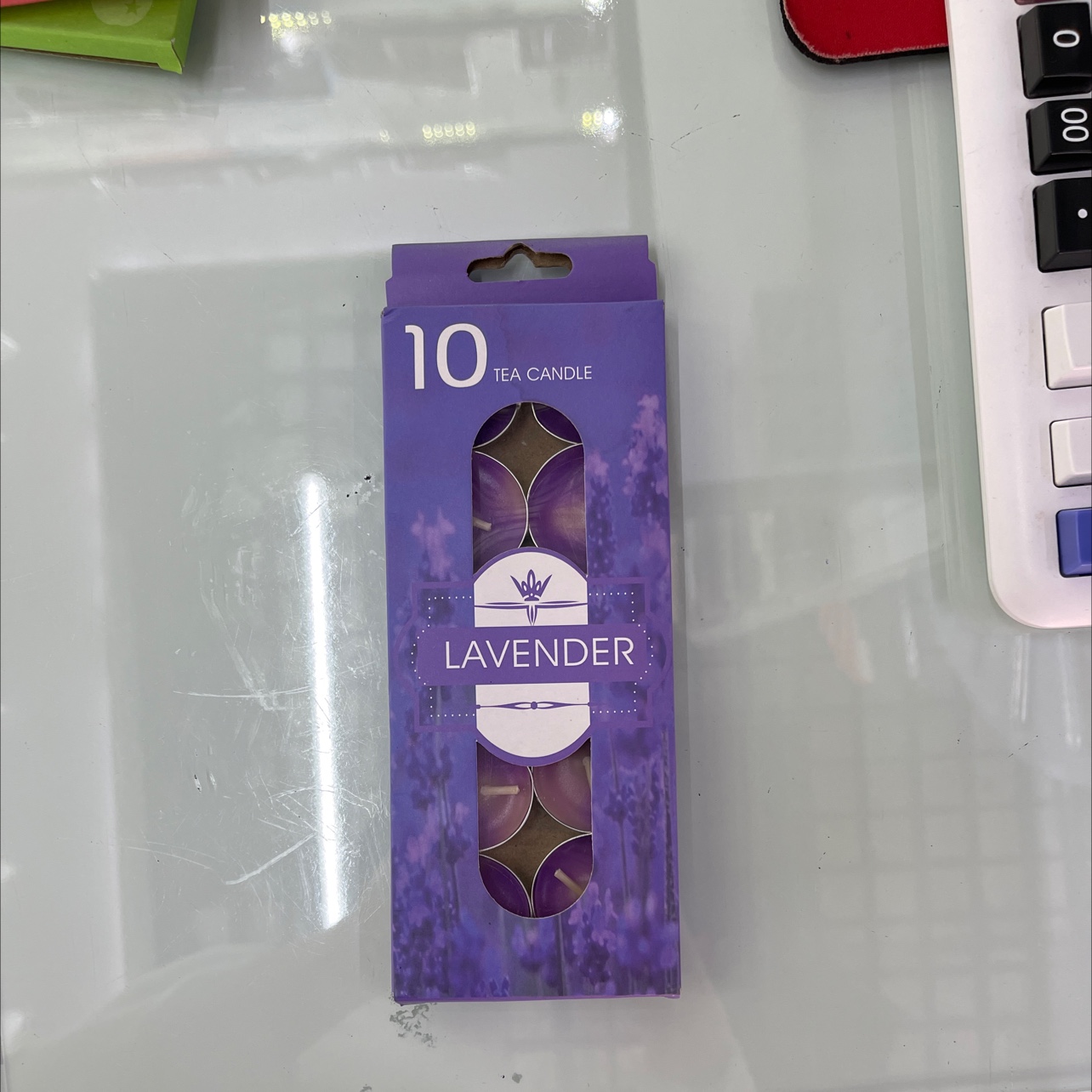 10个一盒茶蜡，浪漫生日蜡烛。各种颜色，可摆造型蜡烛