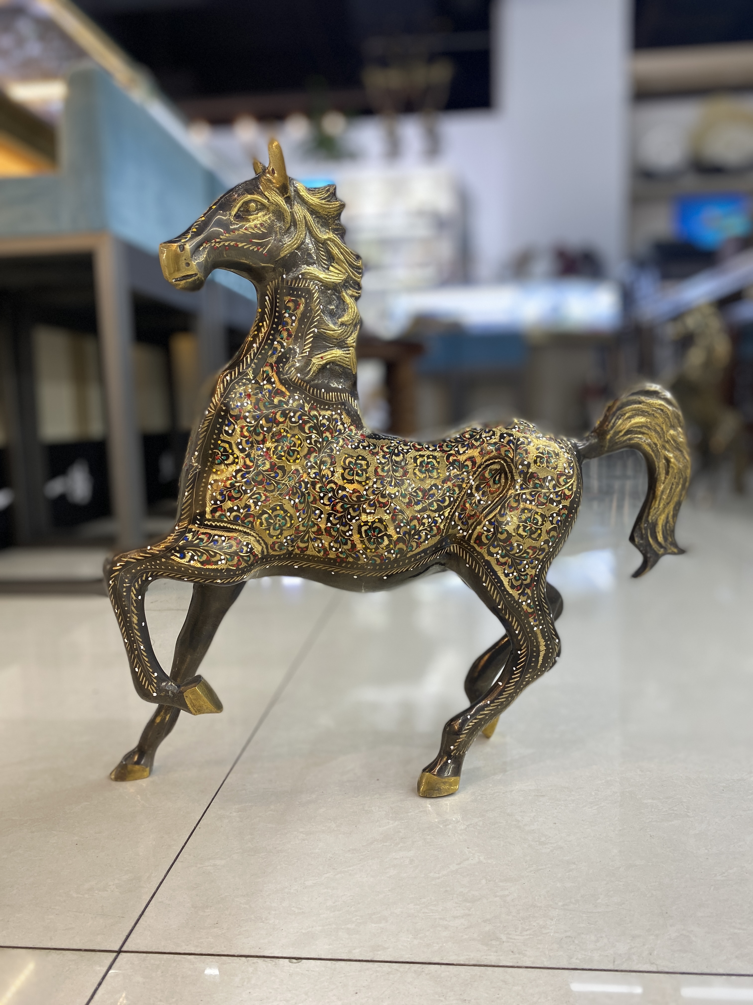 تأرجح الخيول، تأرجح النحاس النقي، النحاس الباكستاني detail image 4