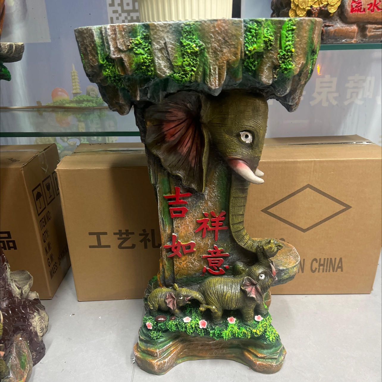 树脂花架底座