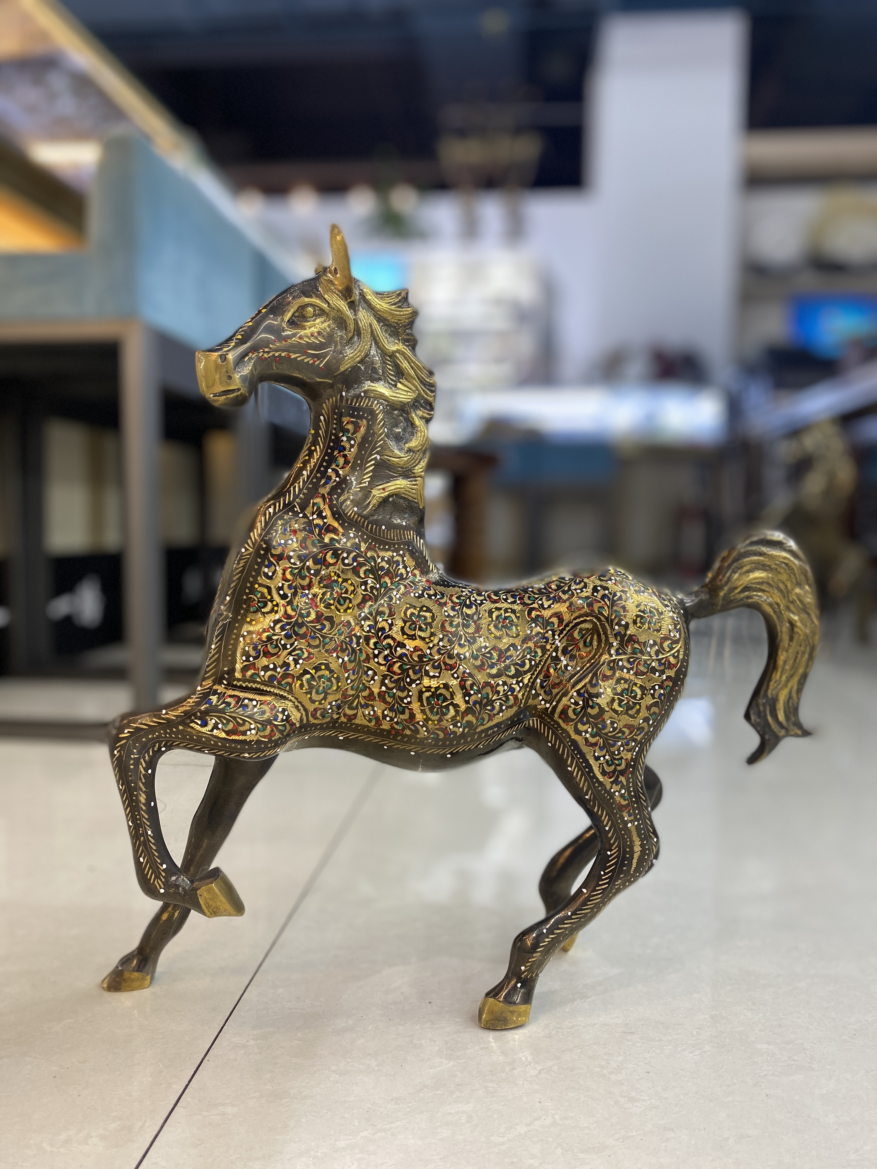 تأرجح الخيول، تأرجح النحاس النقي، النحاس الباكستاني details Picture