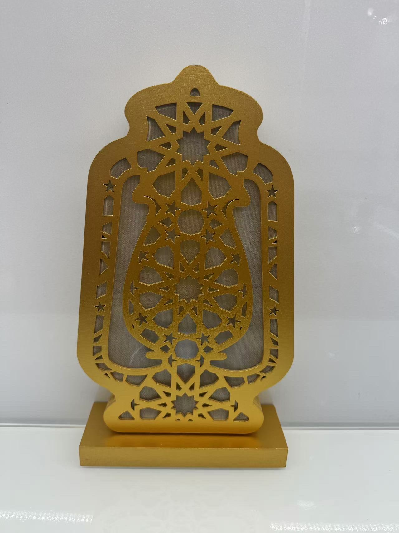 斋月 中东 斋月主题木雕艺术品 精致木制工艺品 木质雕塑收藏品 木制品家居装饰品木制品木制工艺品木质工艺品详情图1