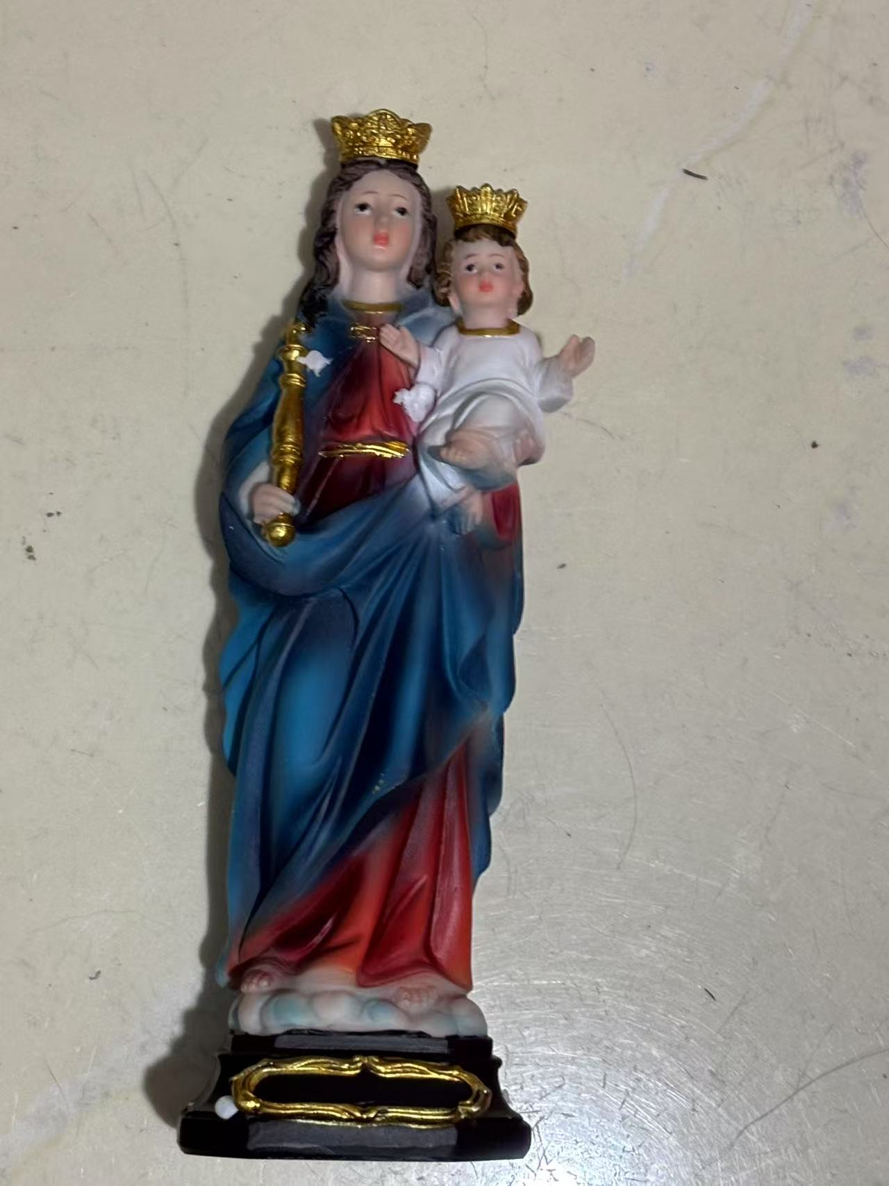 圣母抱子摆件 宗教摆件详情图3