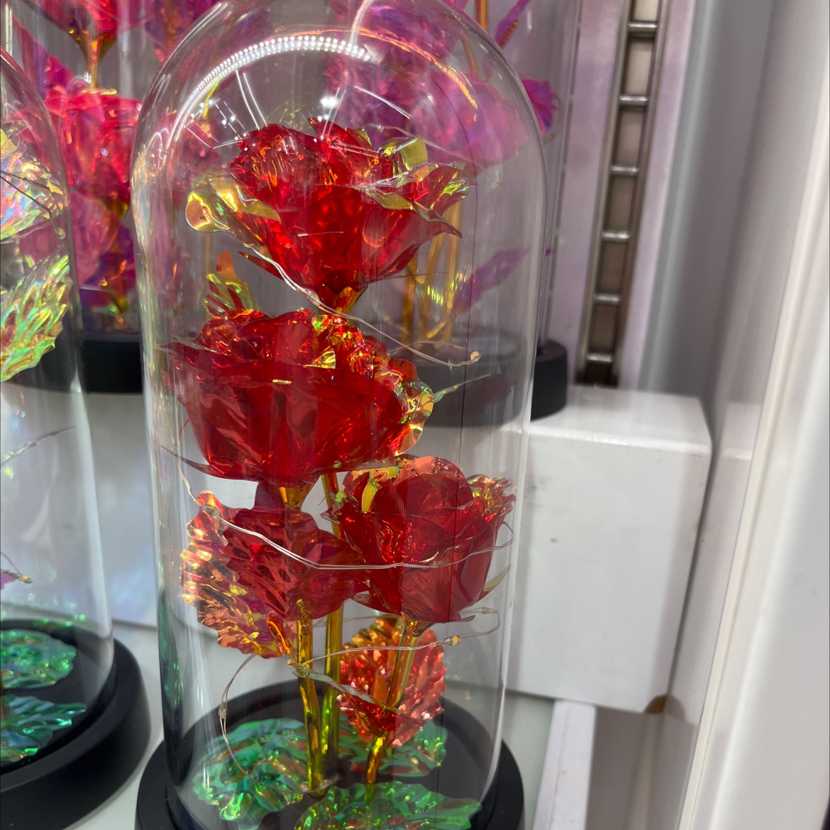 工艺配件玫瑰花￼装饰工艺花小花束礼盒