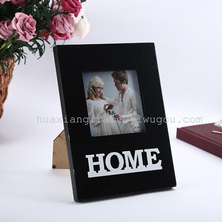 复古欧式MDF相框 创意桌面摆台 LOVE、HOME创意相框摆台相框详情图4