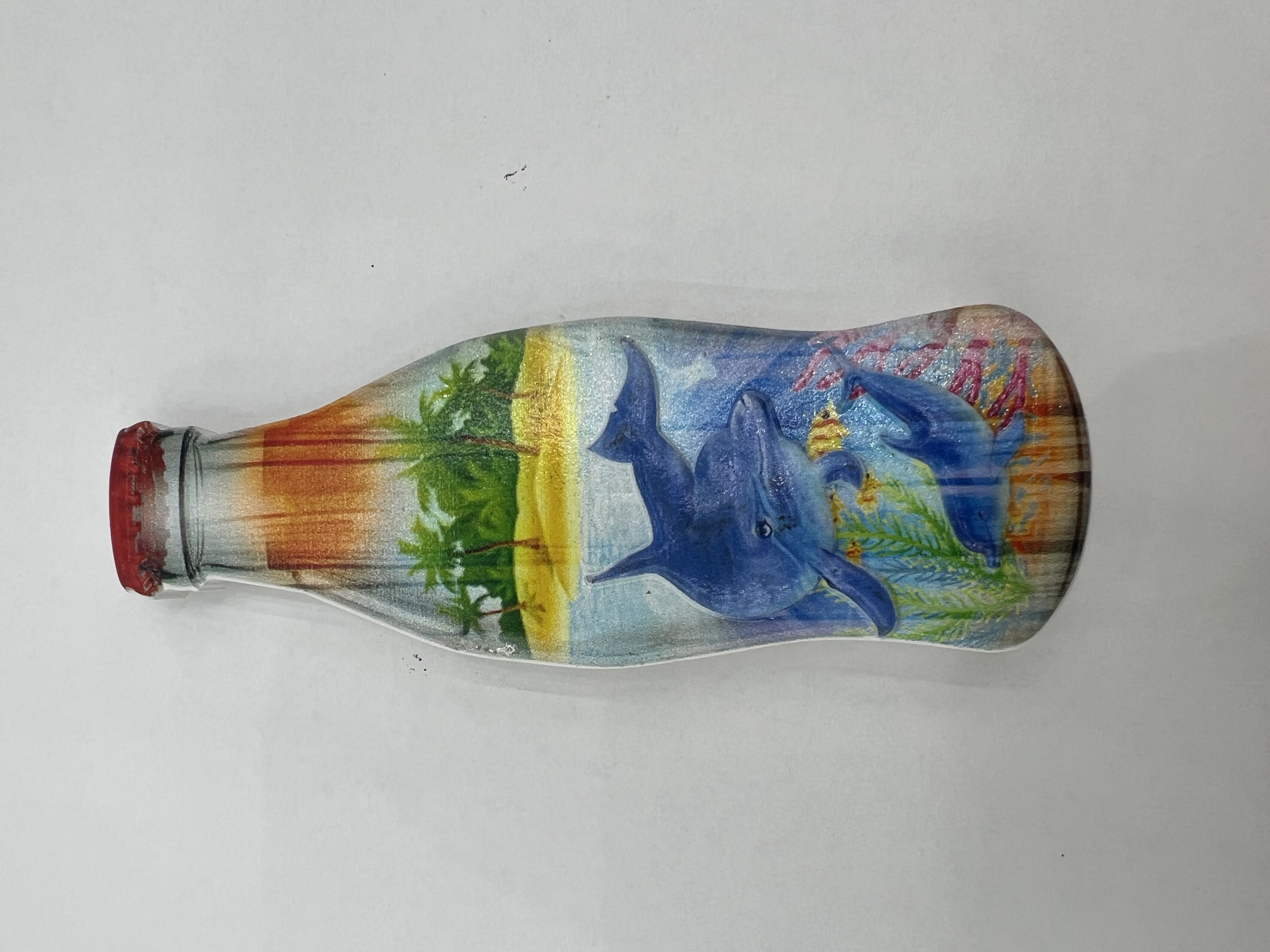 海洋系列冰箱贴 树脂制作独特设计冰箱装饰品 个性化厨房装饰艺术品，树脂冰箱贴，冰箱贴