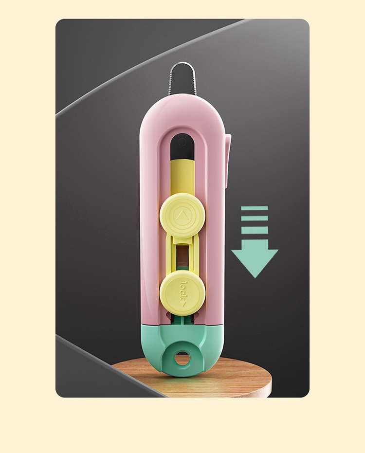 sp sauce Portable magnetic parcel opening knife, mini knife, box opener, bag opening learning paper cutter pic 5