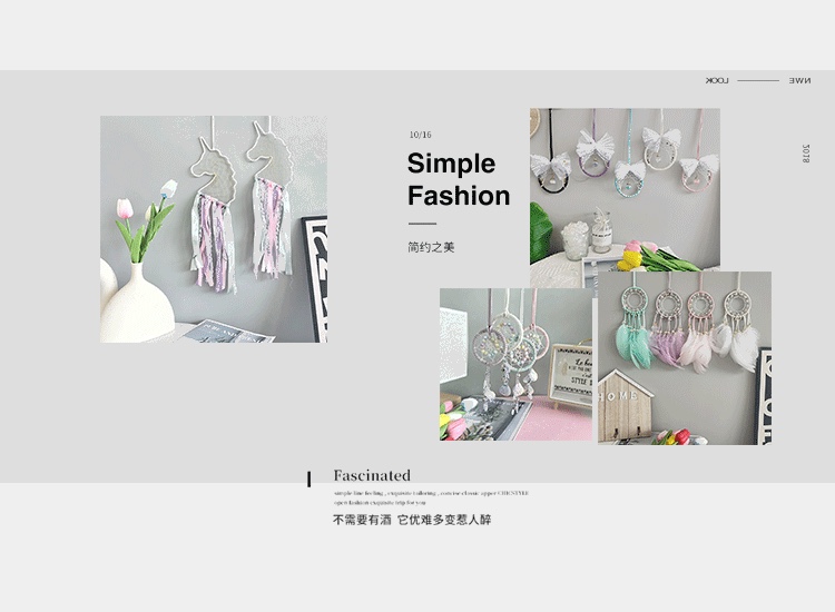 印第安捕梦网羽毛挂件亚马逊家居生日礼物厂家批发一件代发24DC05木制品木制品详情图5