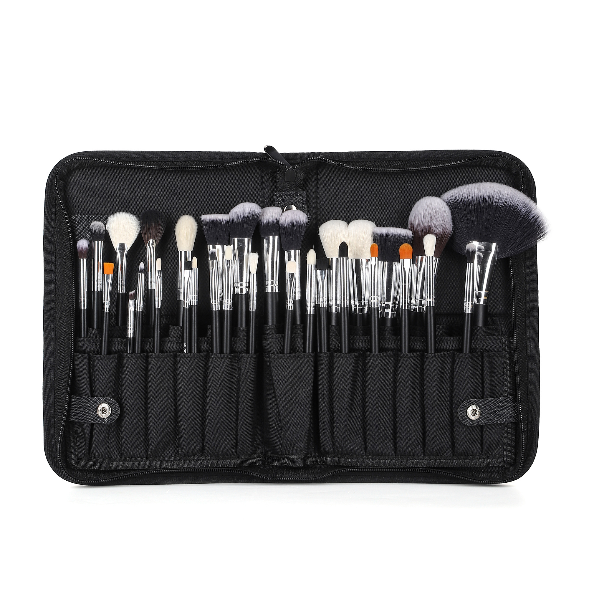 专业彩妆师推荐32支化妆刷套装带包 适合初学者全套工具 粉底眼影腮红刷化妆工具