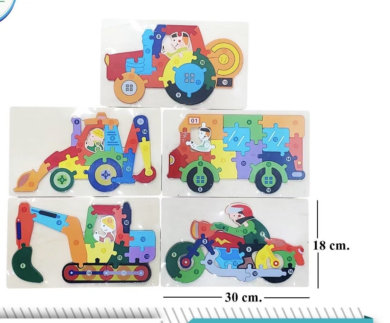 儿童益智玩具农场拼图形状配对积木制早教宝宝拼图玩具套装拼图木质拼图儿童玩具详情图9