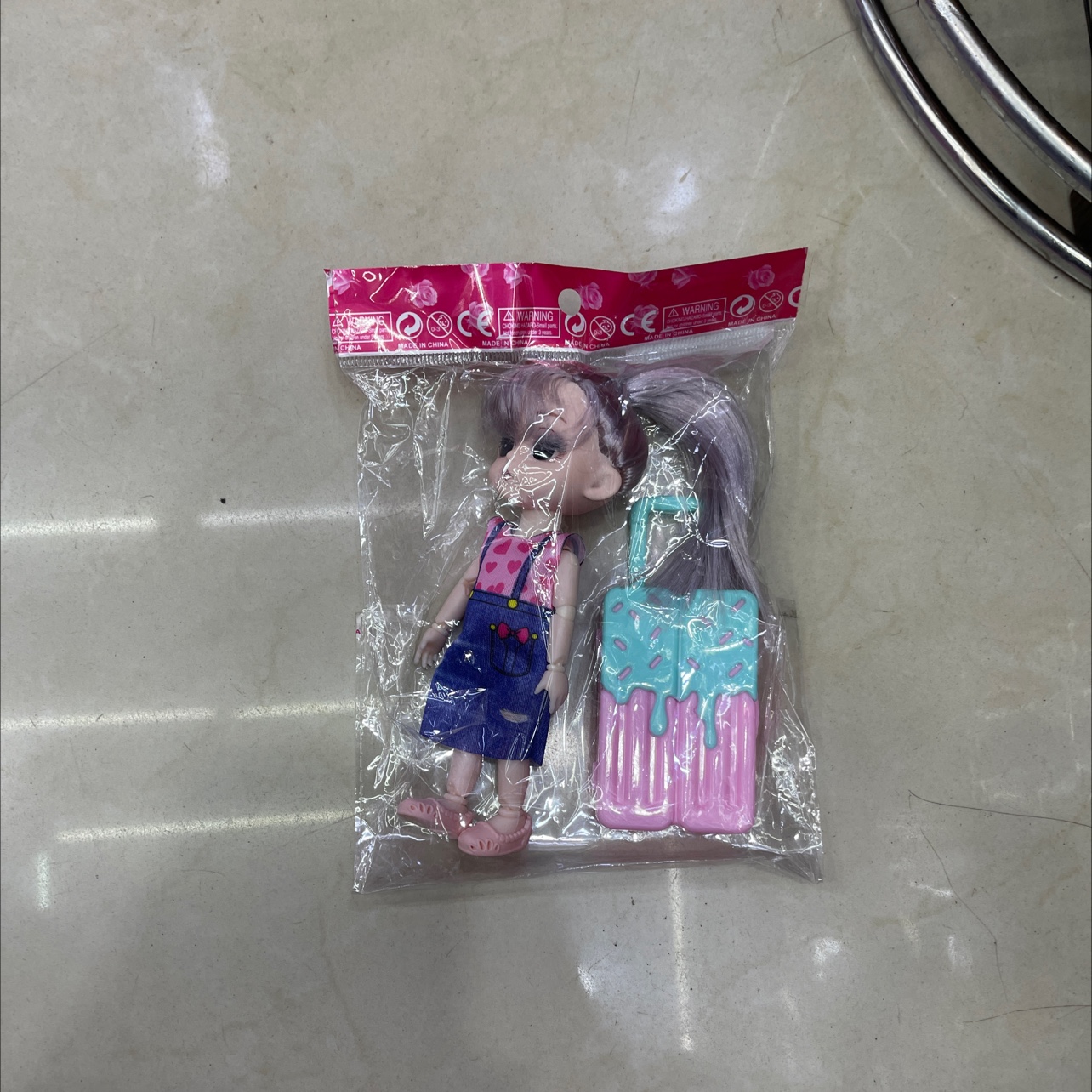 拉布布芭比娃娃套装 玩具奥特曼形象款 儿童节礼物 拉布布娃娃系列 玩具收藏品玩具详情图3