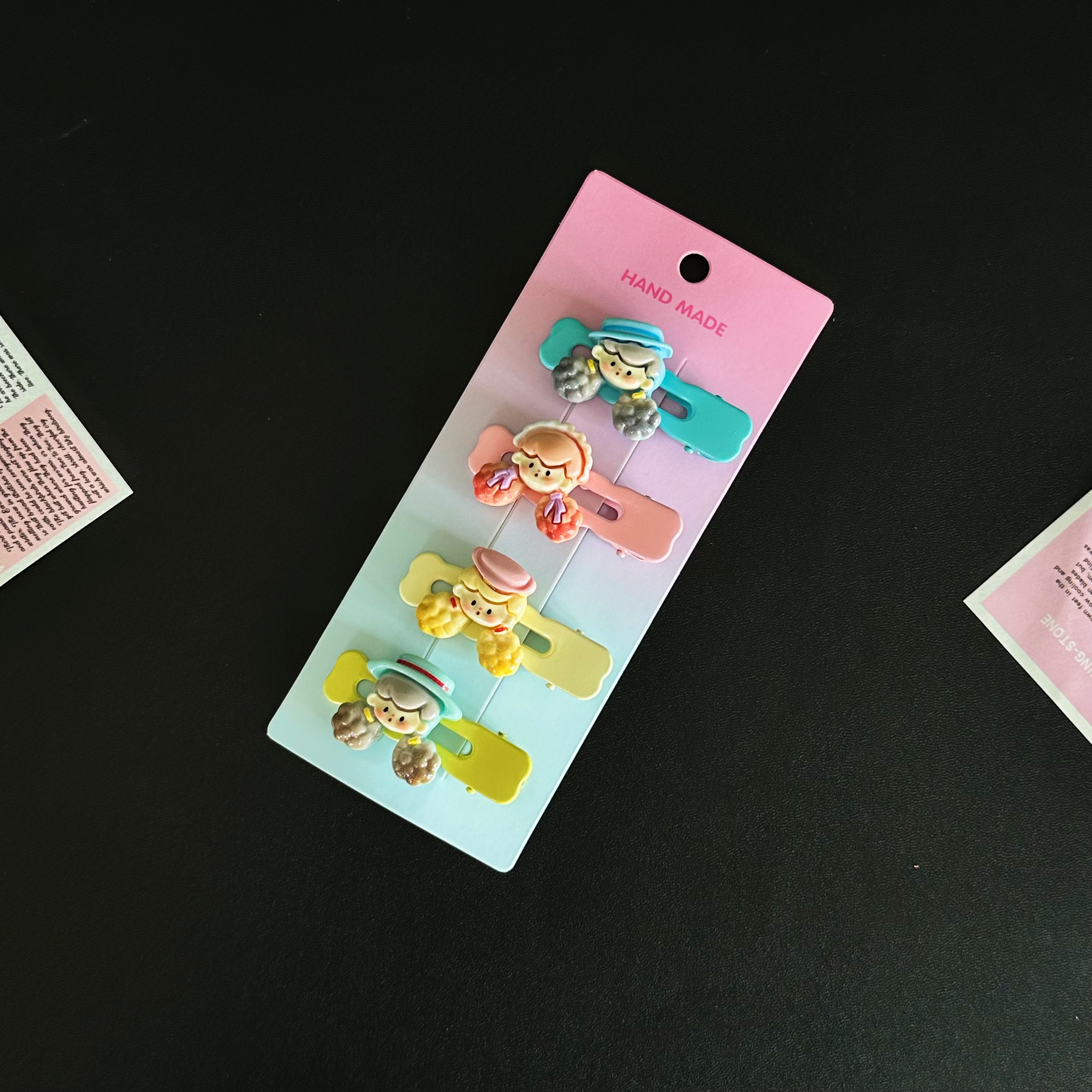 Little girl hair clips, iron clips, children's hair clips, fashionable ladies' headwear, hair accessories, Korean version, sweet and cute hair accessories, simple daily accessories, hair clips details Picture