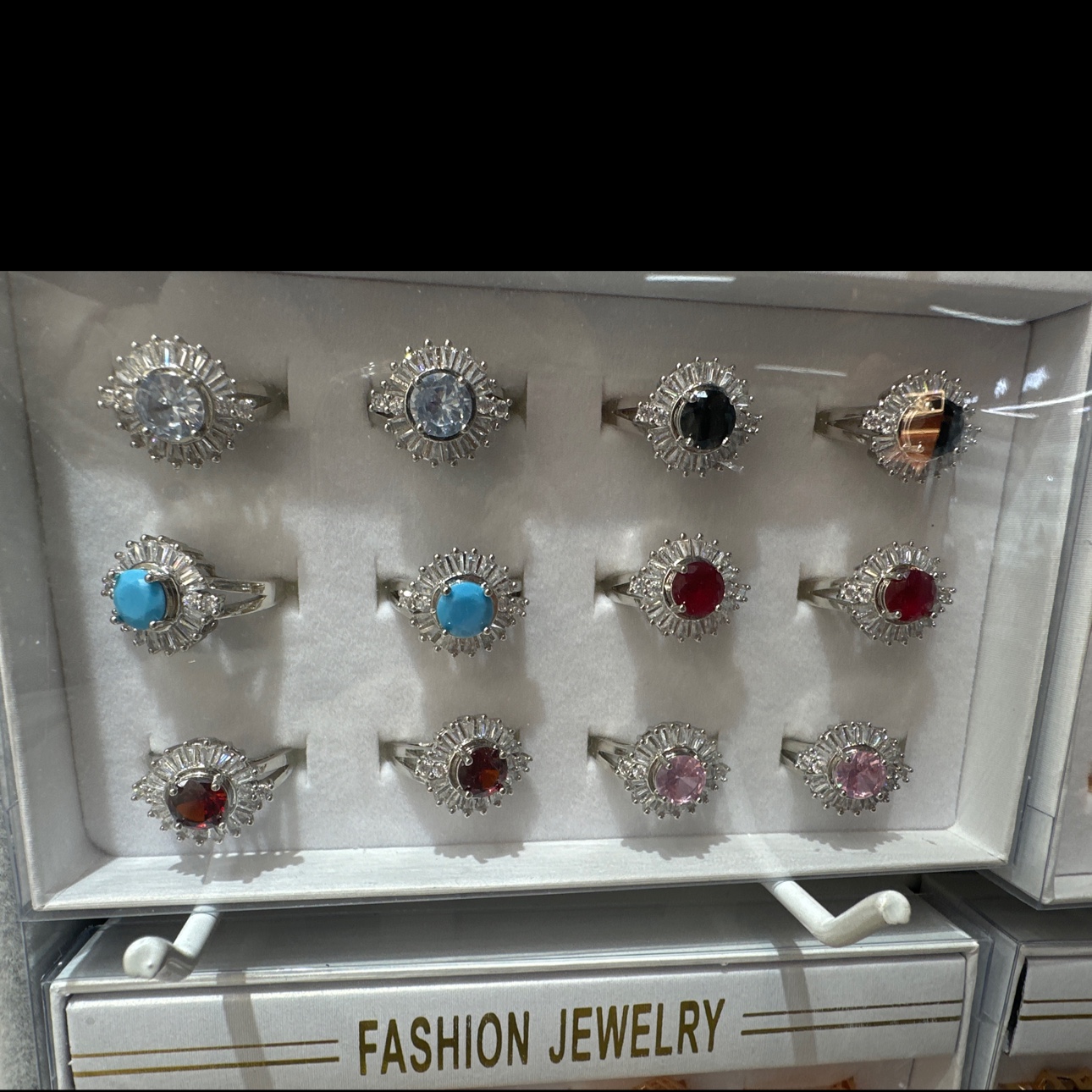 钛钢莫桑钻石戒指 长城主题设计 锆石镶嵌 女款情侣对戒 简约时尚耐磨不褪色