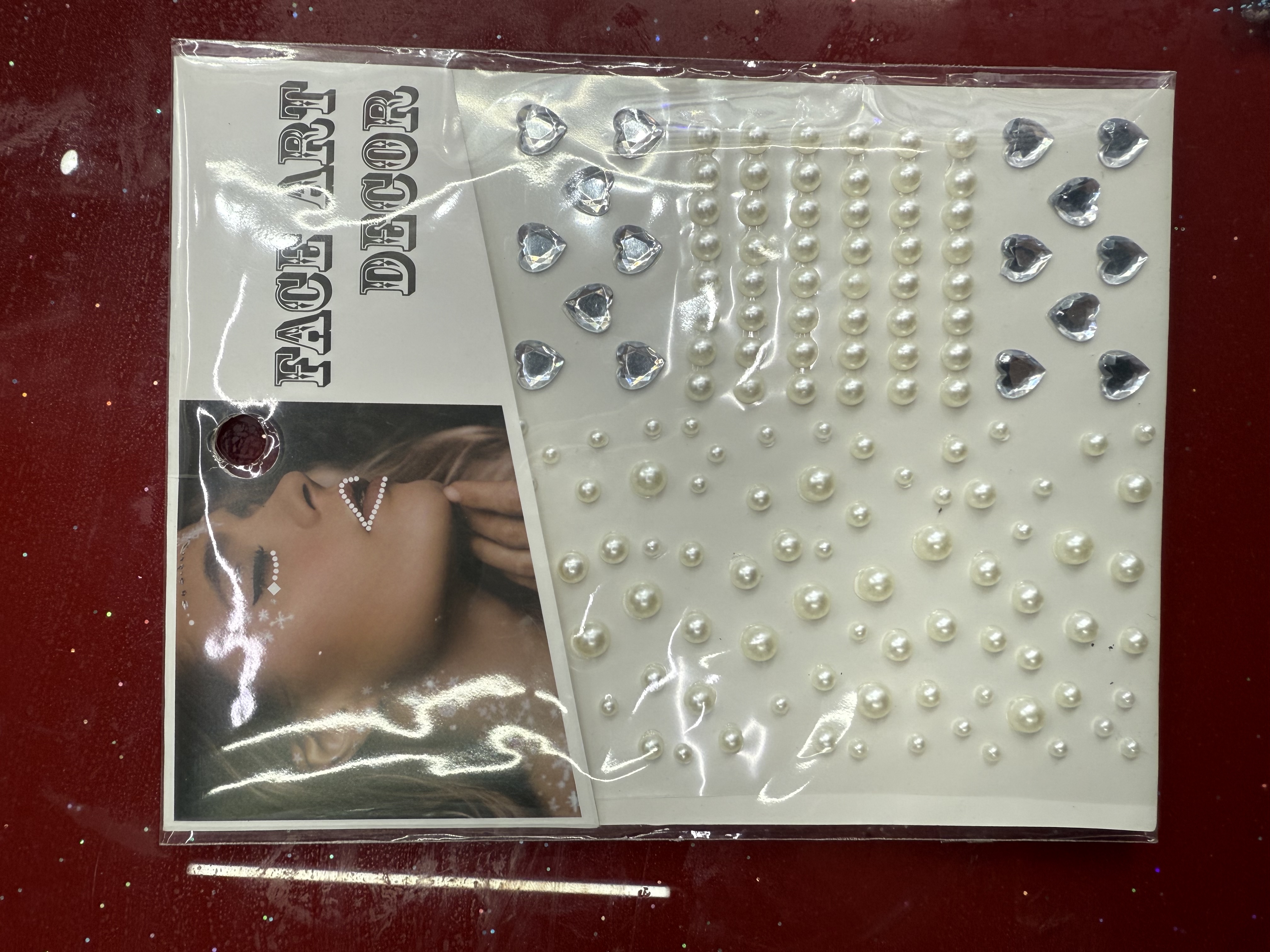 单钻系列透明亚克力脸钻贴详情图3