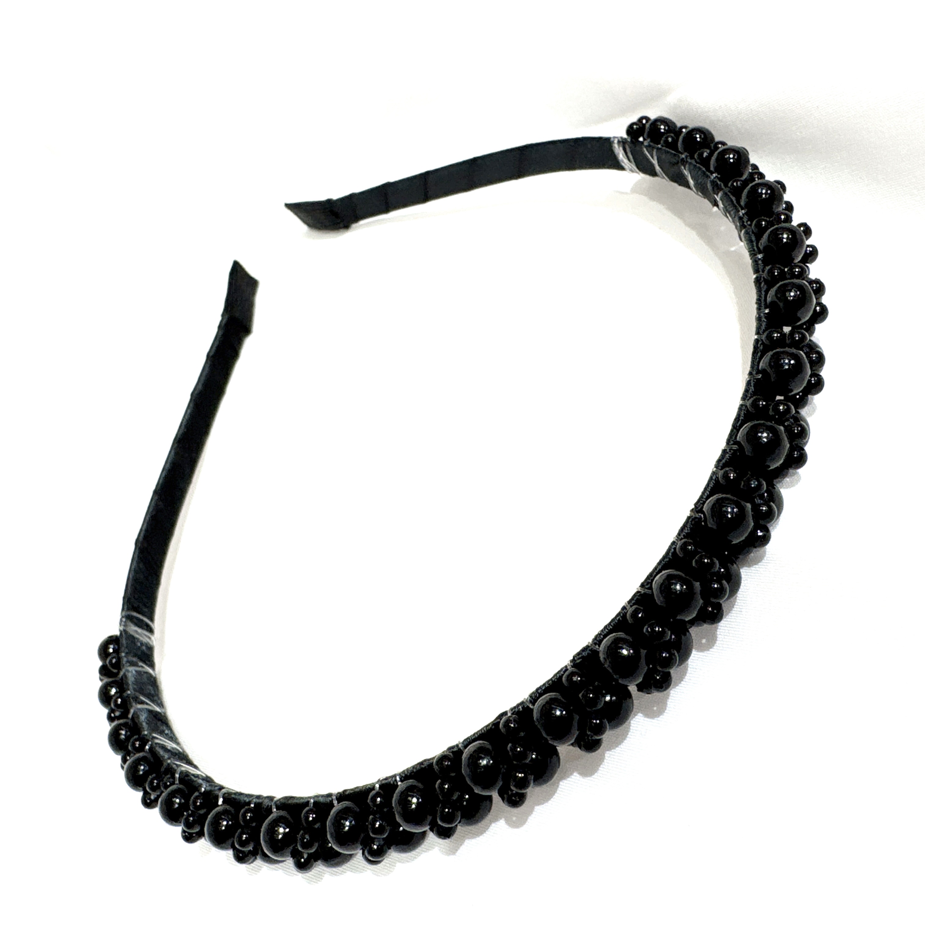 韩版手工缠绕珍珠发箍法式外出仙女头箍压发洗脸发饰韩版手工缠绕珍珠发箍法式外出仙女头箍压发洗脸发饰发箍详情图5