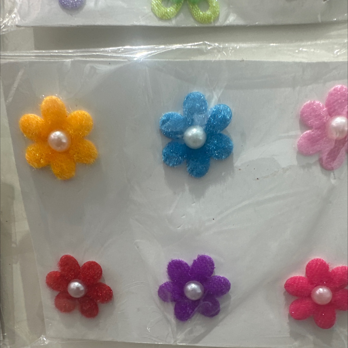 小梅花雄布加珍珠