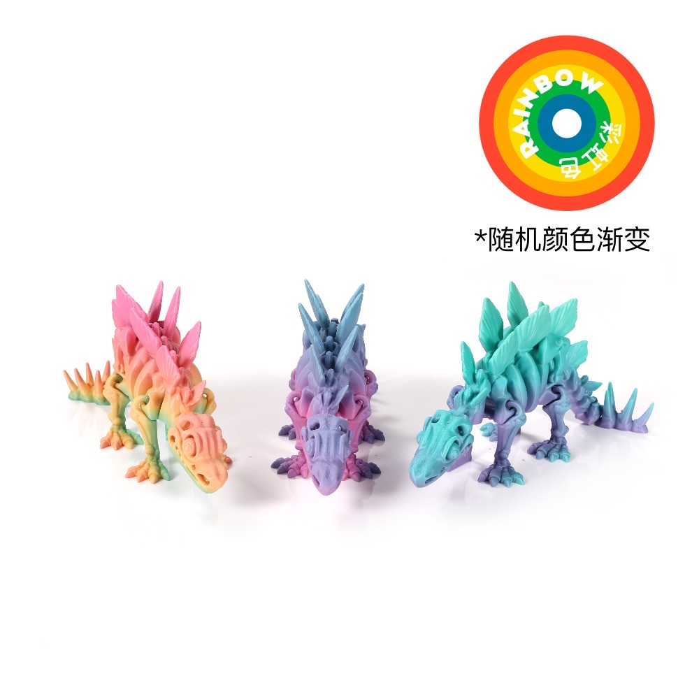 欣飞塑胶玩具，网红款3D打印玩具，立体恐龙骨架玩具详情图14
