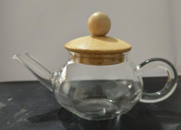 玻璃工艺品小玻璃瓶木头盖