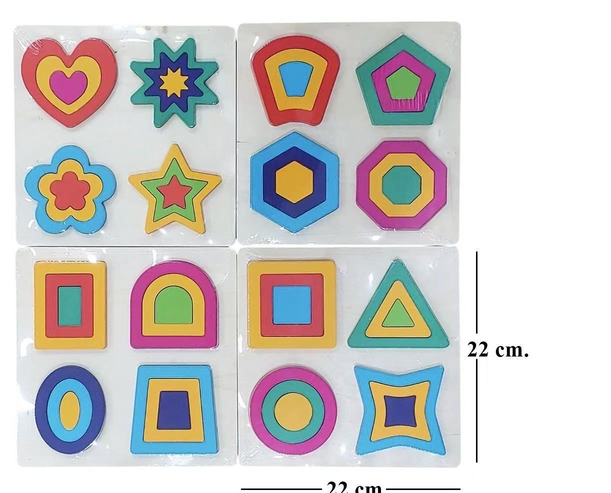 儿童益智玩具农场拼图形状配对积木制早教宝宝拼图玩具套装拼图木质拼图儿童玩具详情图8