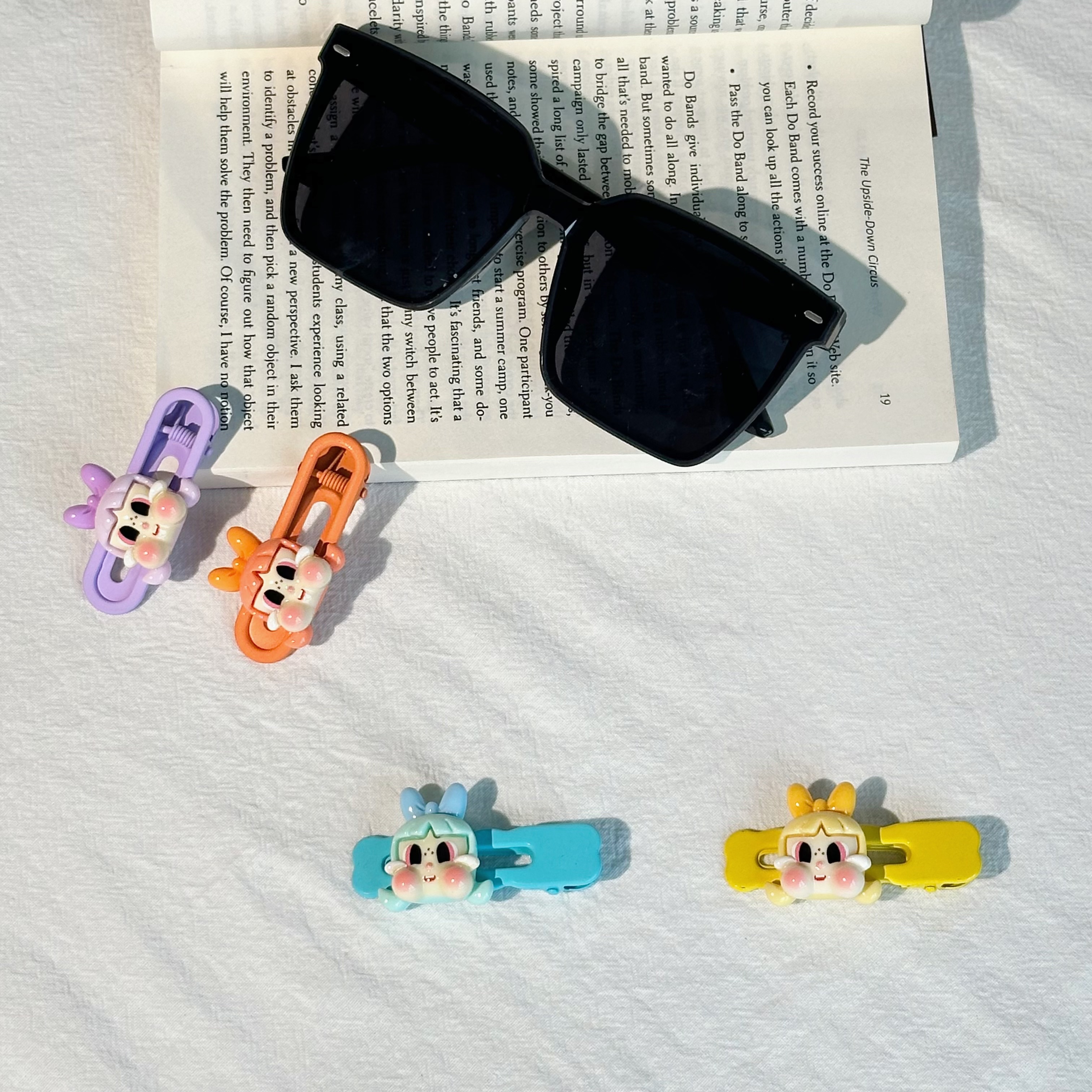 Cute children's hair clips, iron clips, creative girls' hair clips, hair accessories, simple hair clips detail image 3