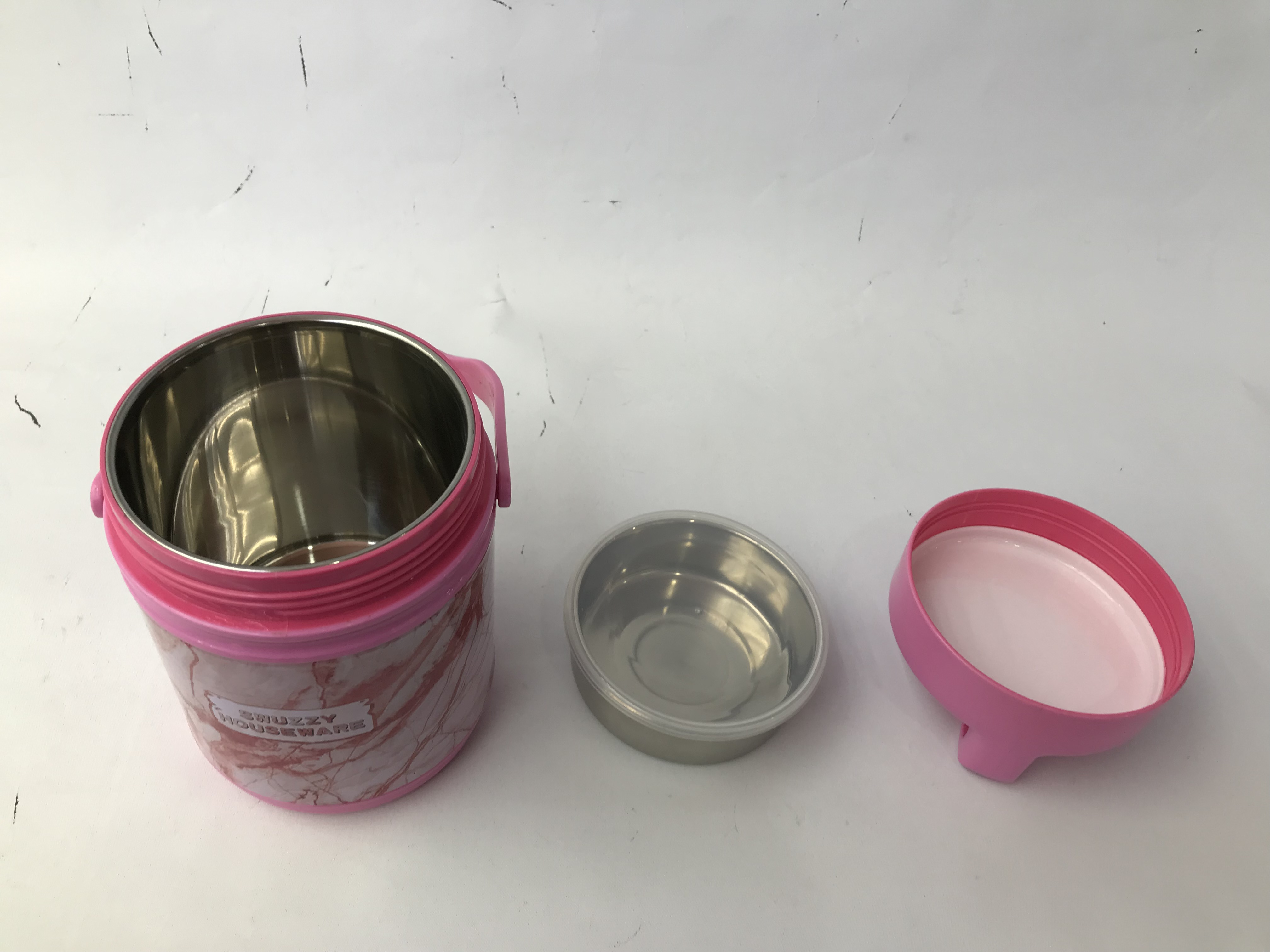 不锈钢保温饭盒 便当盒 饭餐盒 一体式设计 便携式饭盒 保温效果好 食品级材质安全健康产品图
