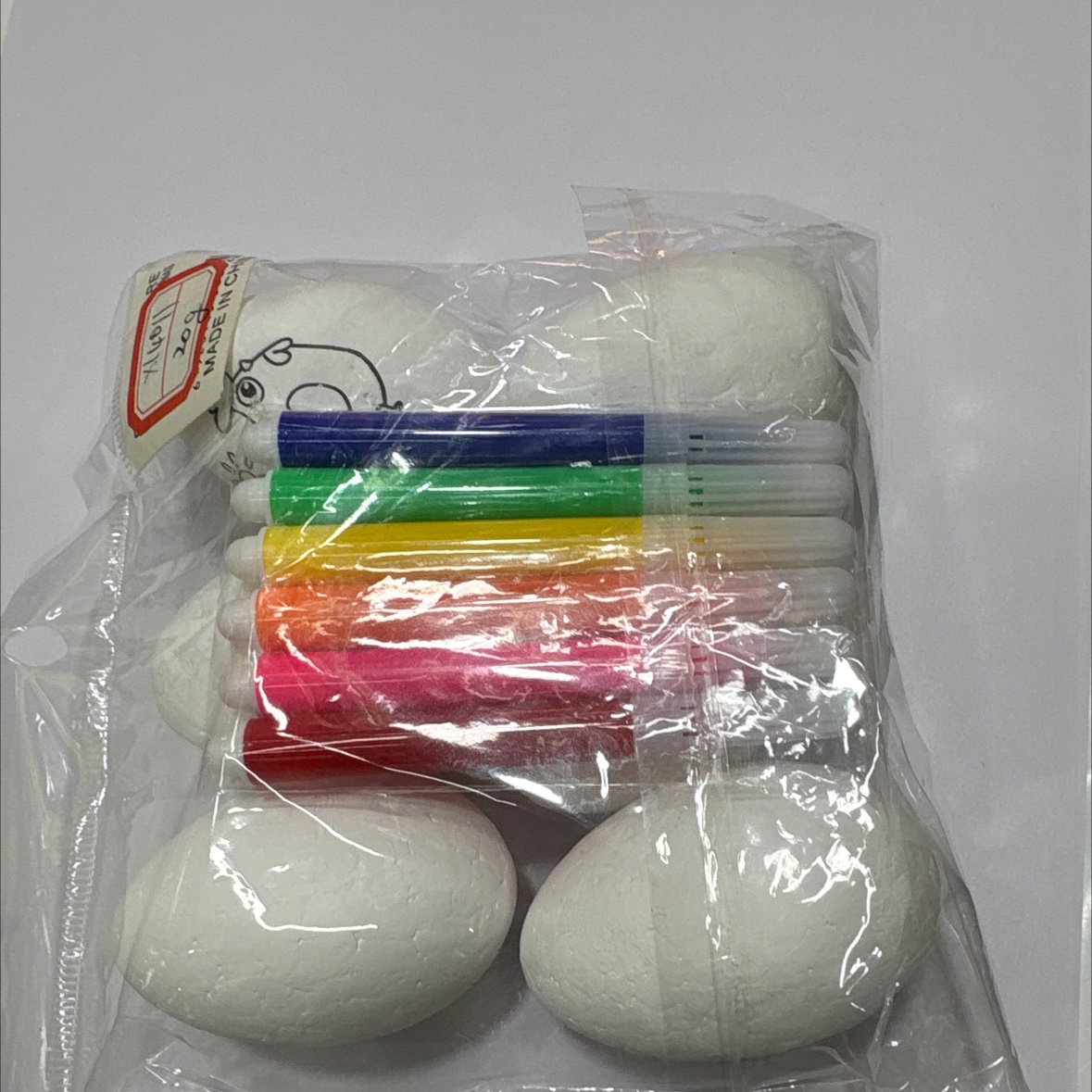 彩蛋diy儿童手工制作 复活节上色鸡蛋玩具仿真手绘画画涂鸦涂色幼儿园礼品详情图2