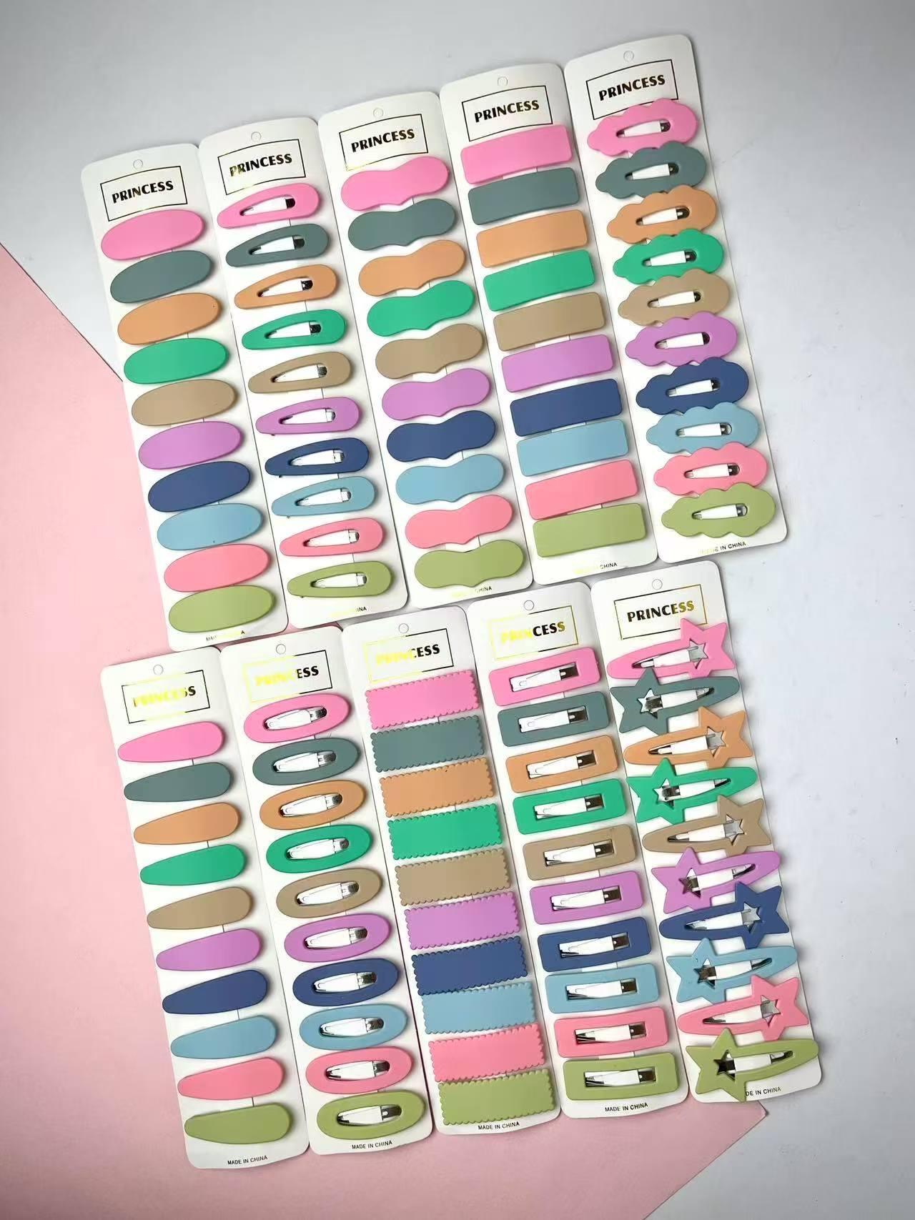 儿童夏季可爱发夹 发饰女童夏季潮流发卡 精美戒指套装盒附赠产品图