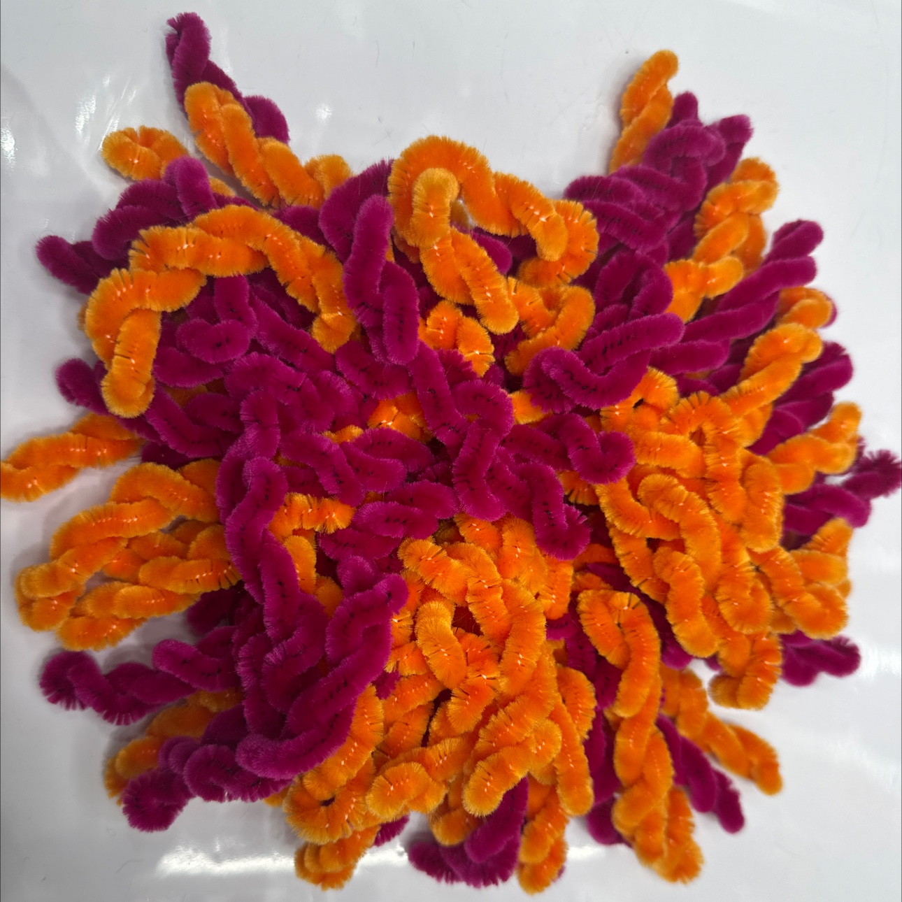 时尚饰品网纱大肠发圈 发饰头绳 美发装饰品 简约甜美发圈女士发饰品（100条）细节图